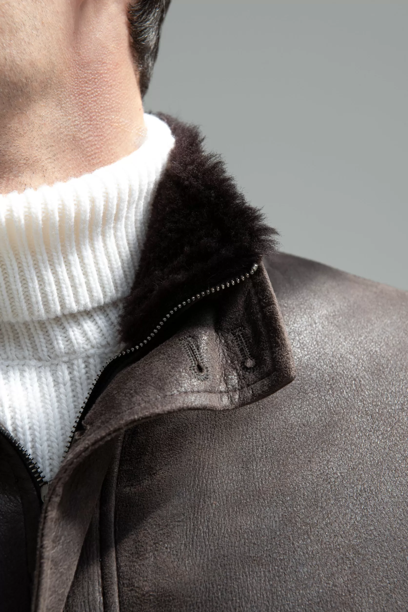 Bomber En Cuir Marron – Made In Italy>Pini Parma Best