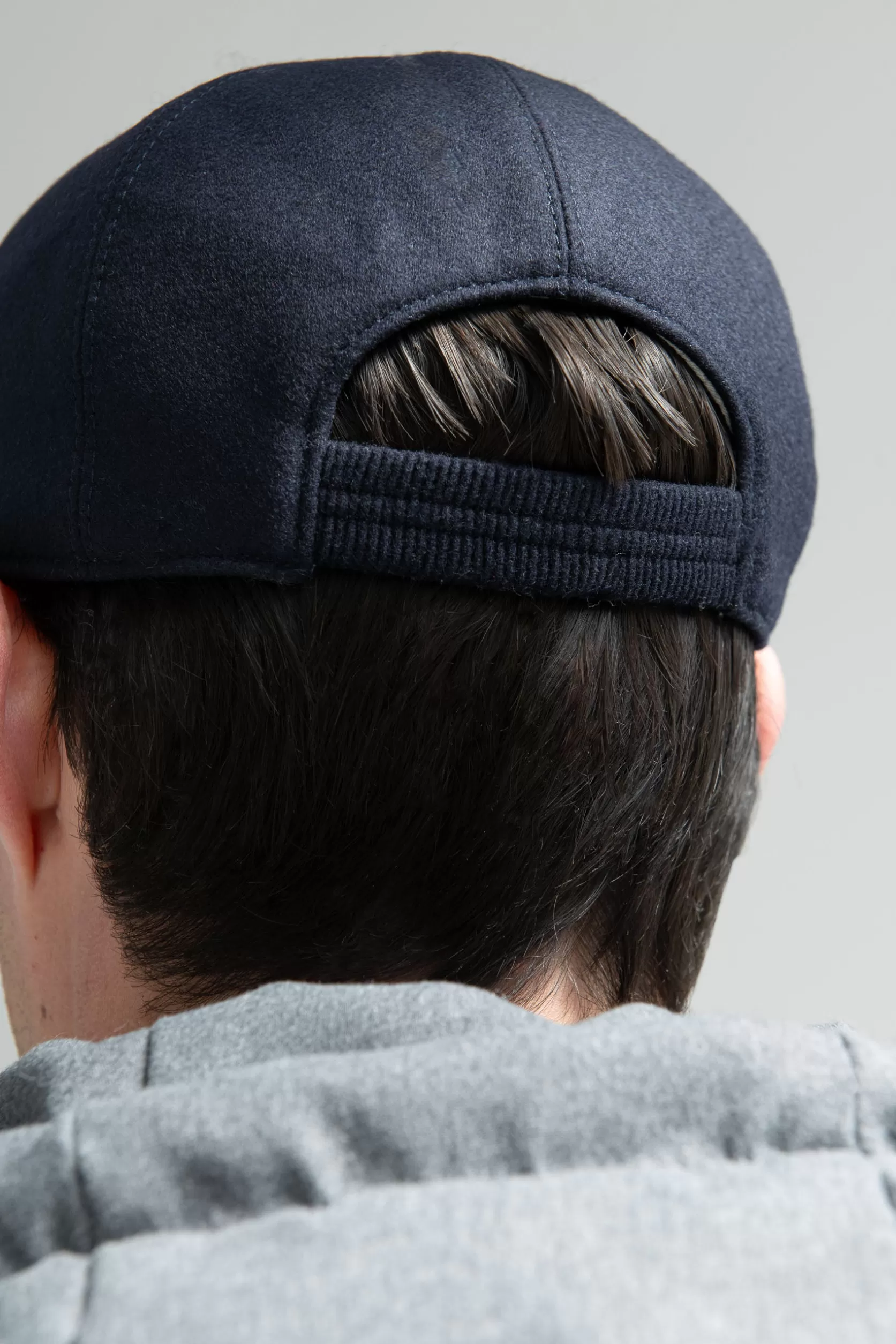 Casquette De Baseball En Flanelle e - Made In Italy>Pini Parma Clearance