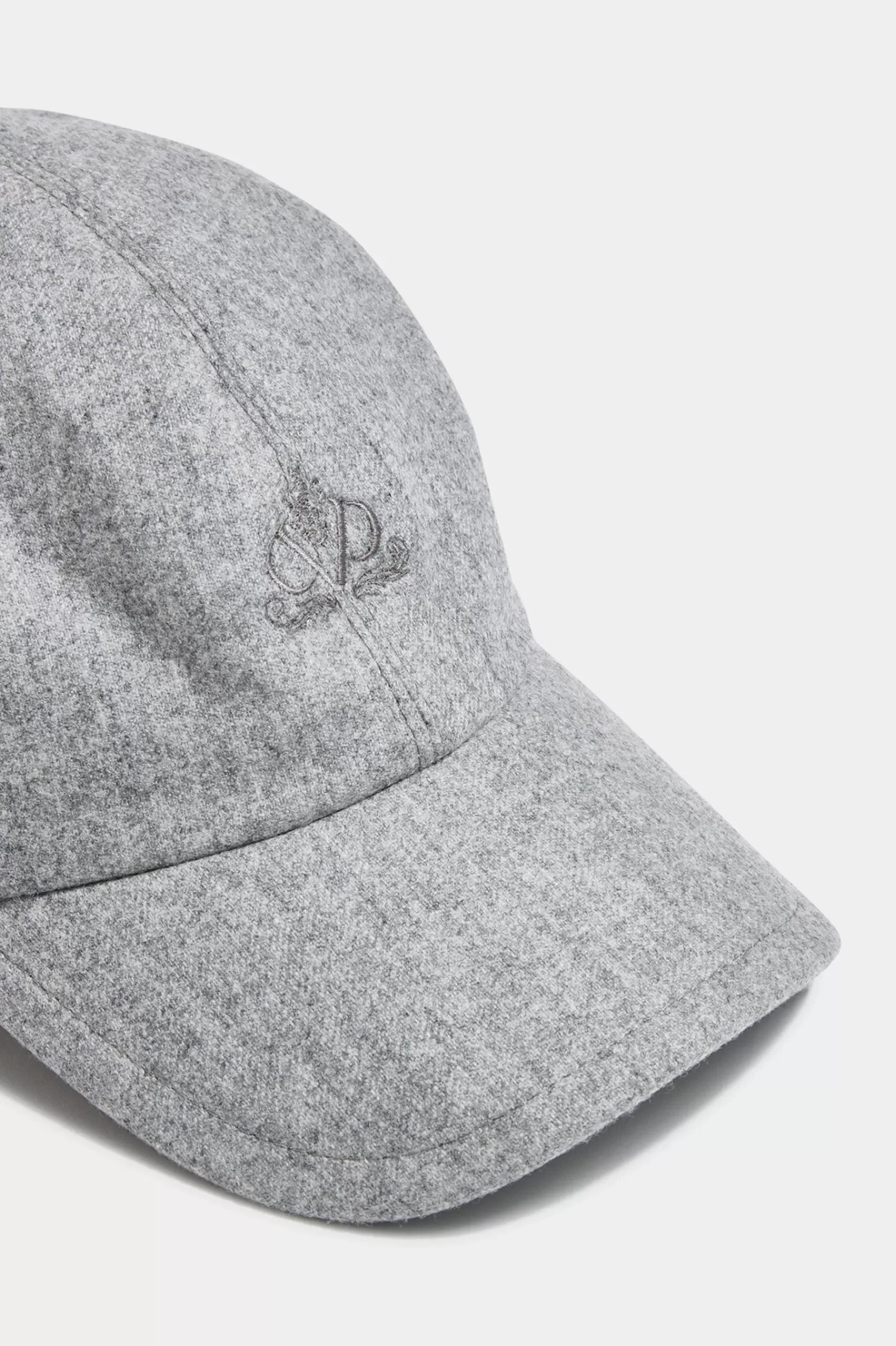 Casquette De Baseball En Flanelle e - Made In Italy>Pini Parma Discount