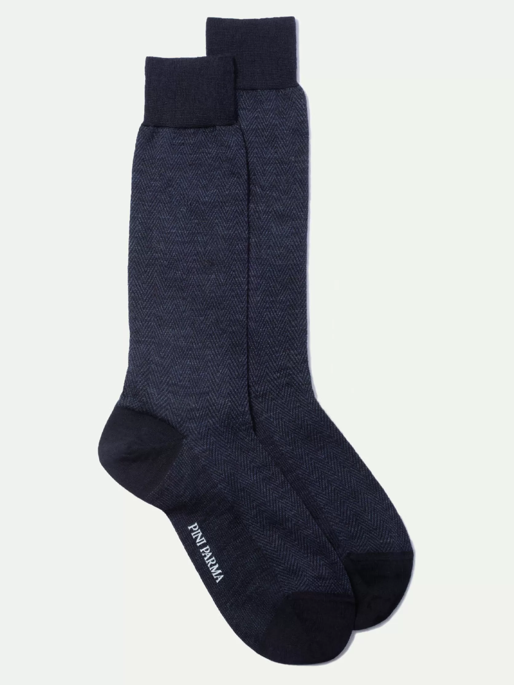 Chaussettes Courtes à Chevrons Bleus - Made In Italy>Pini Parma New