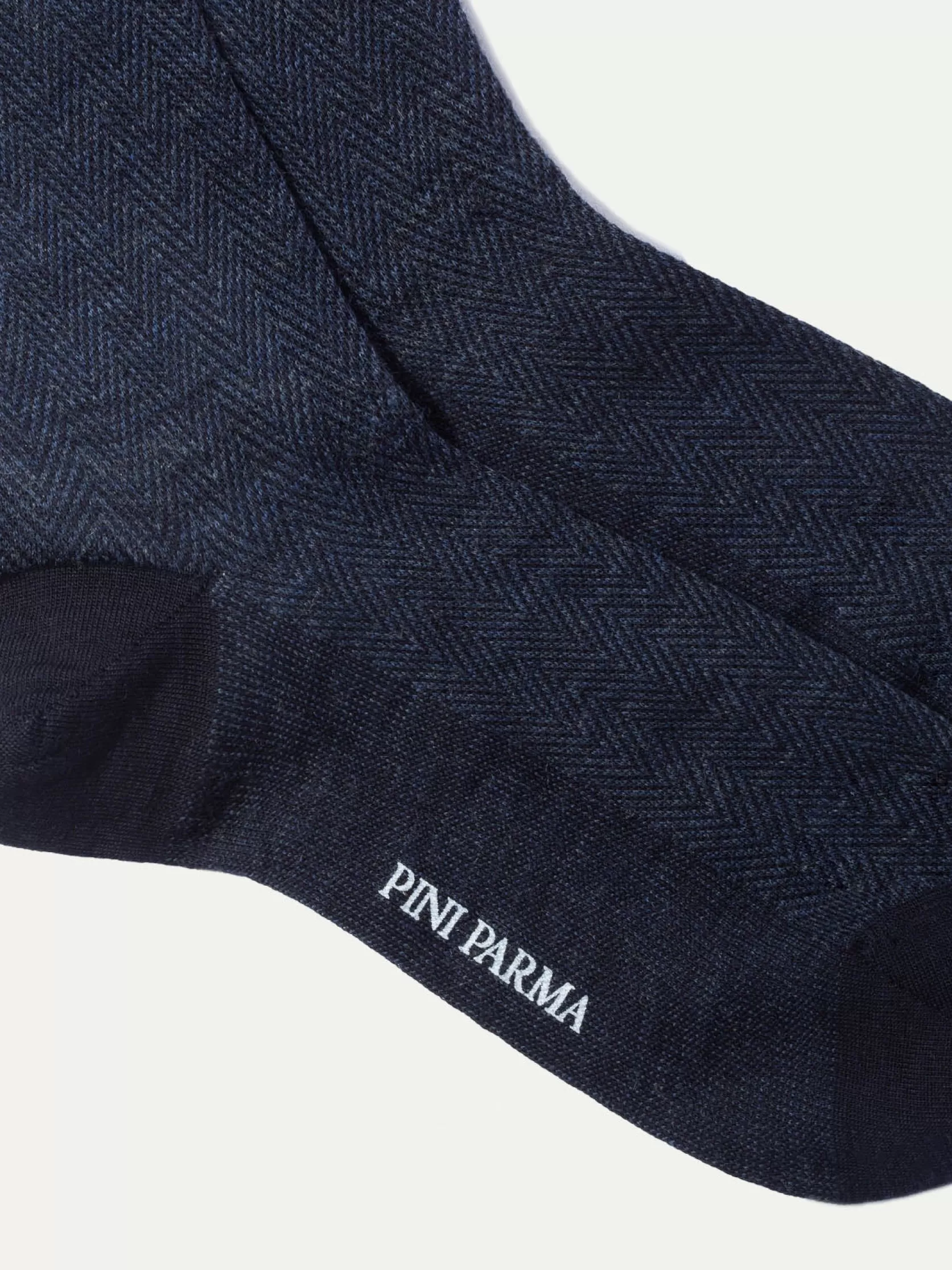 Chaussettes Courtes à Chevrons Bleus - Made In Italy>Pini Parma New