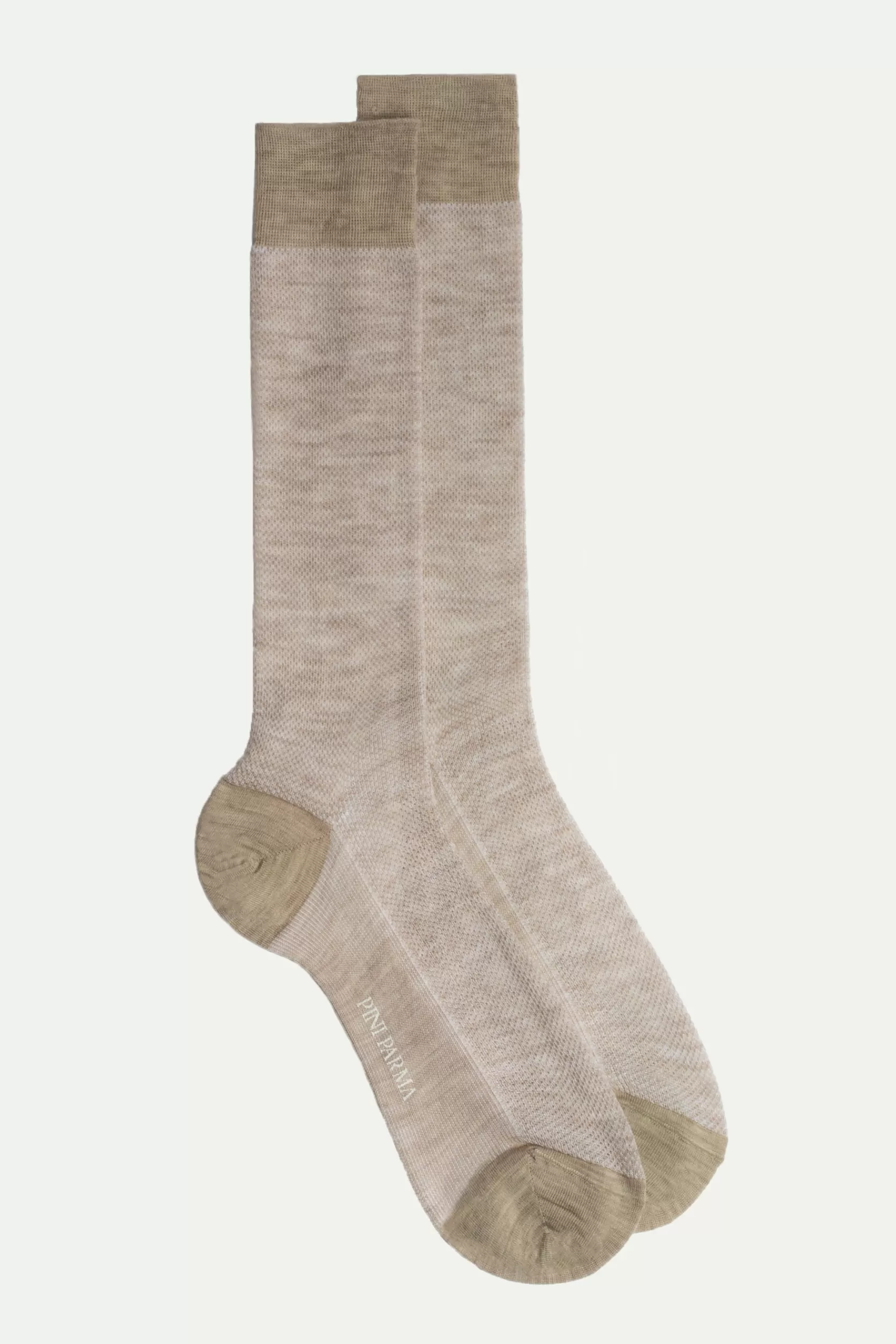 Chaussettes Courtes à Motifs Beiges - Made In Italy>Pini Parma Fashion