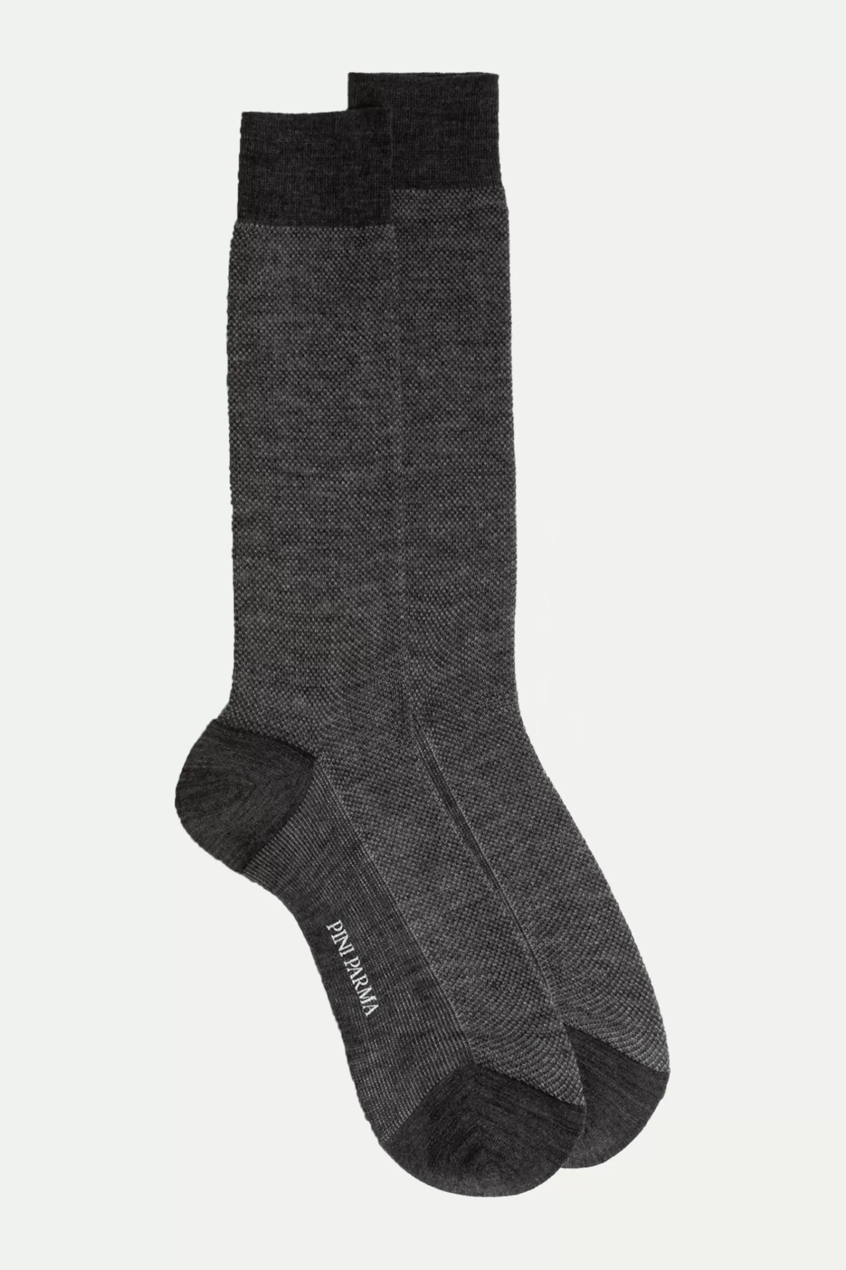 Chaussettes Courtes Fantaisie Micro Grises - Made In Italy>Pini Parma Flash Sale