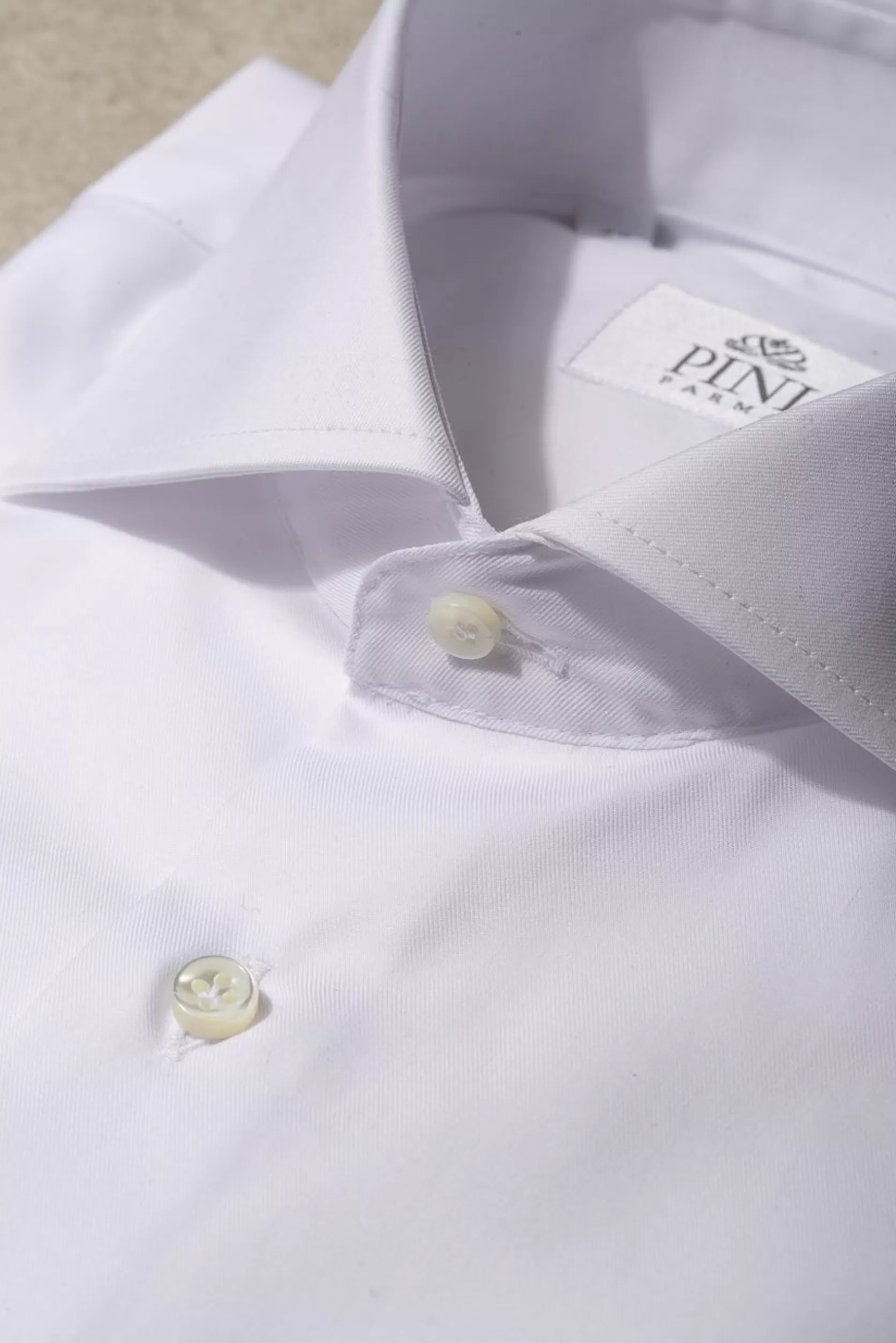 Chemise Blanche « Collection Sartoriale » - Made In Italy>Pini Parma Best Sale