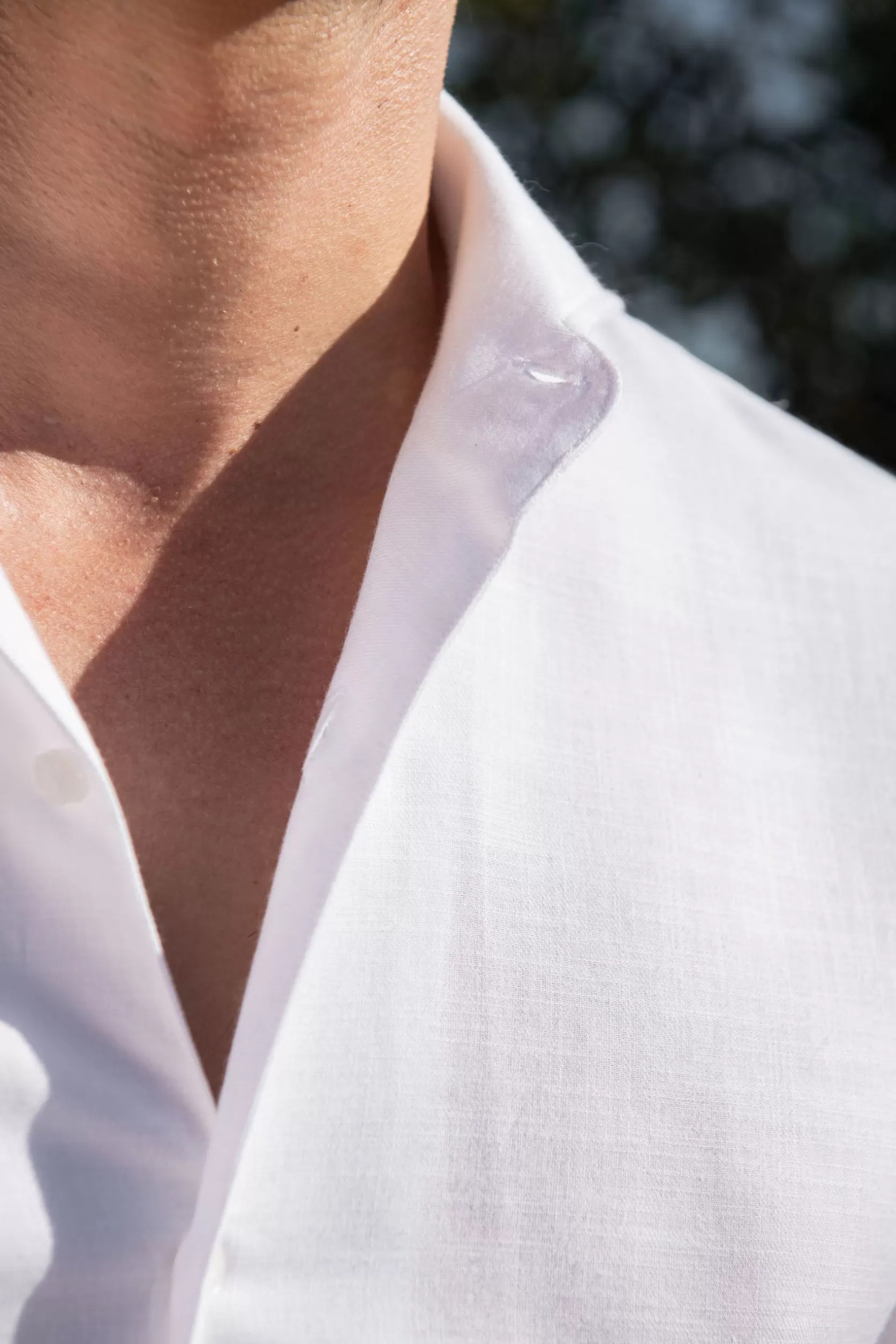 Chemise En Coton Chambray - Made In Italy>Pini Parma Cheap