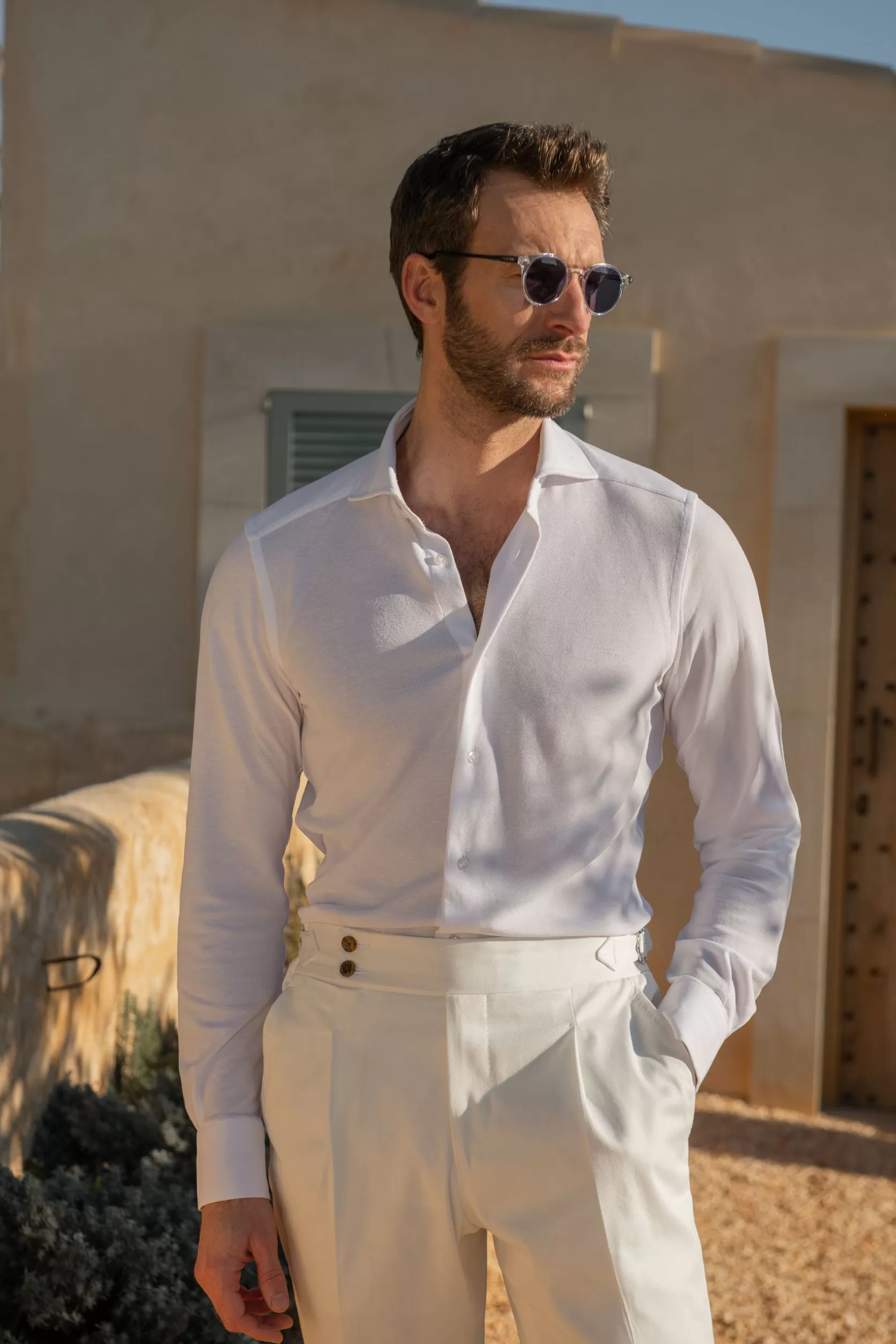 Chemise En Jersey - Made In Italy>Pini Parma Hot
