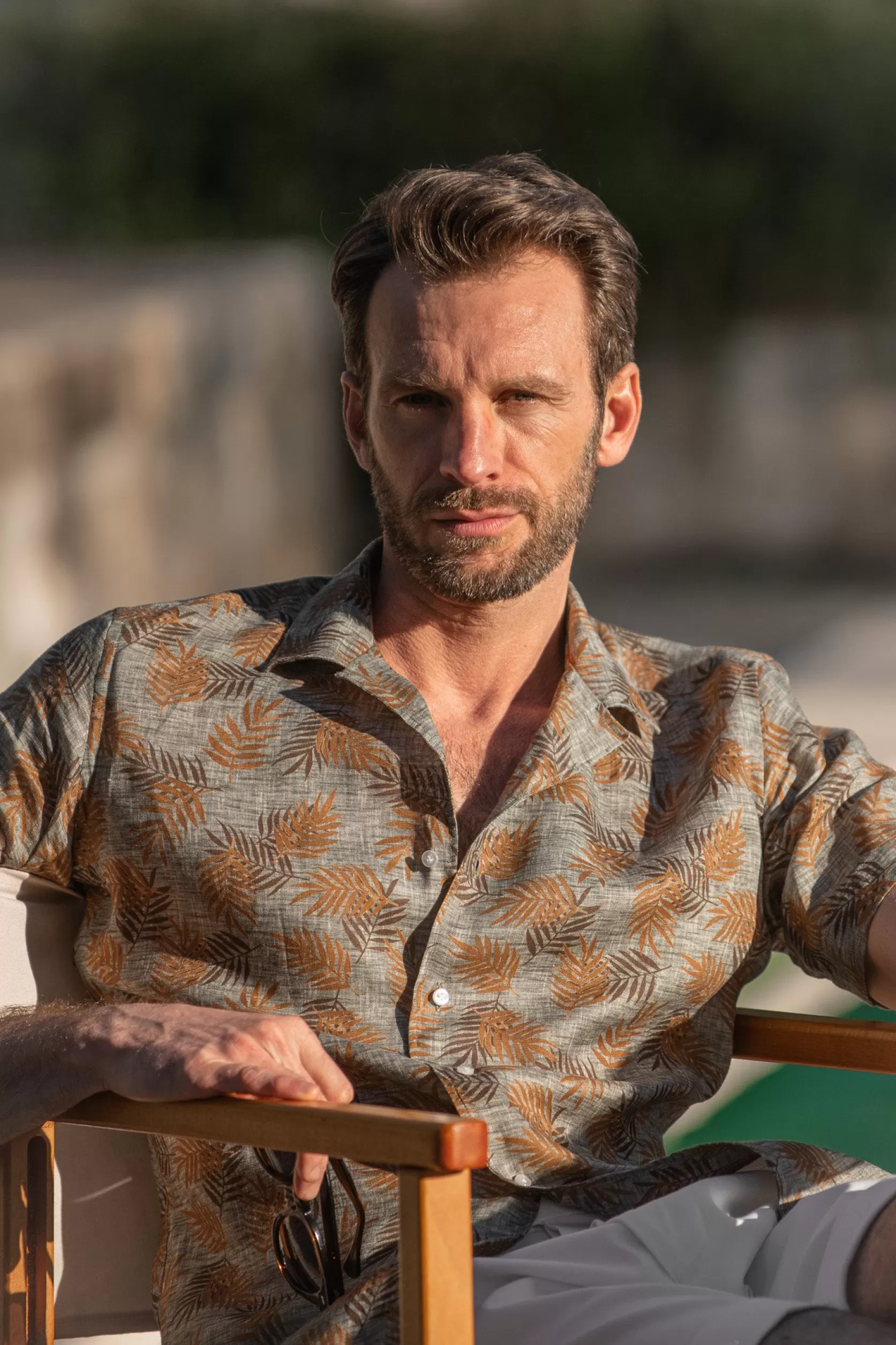 Chemise En Lin Hawaiana e - Made In Italy>Pini Parma Cheap