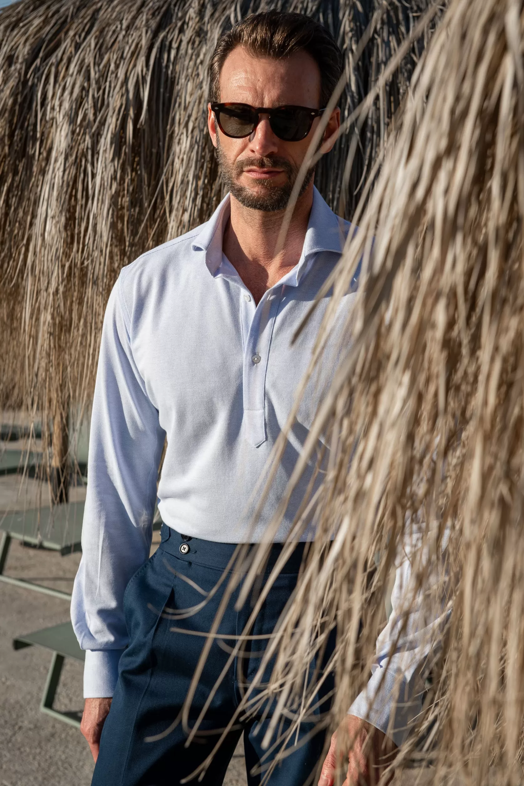 Chemise Popover En Jersey - Made In Italy>Pini Parma Sale