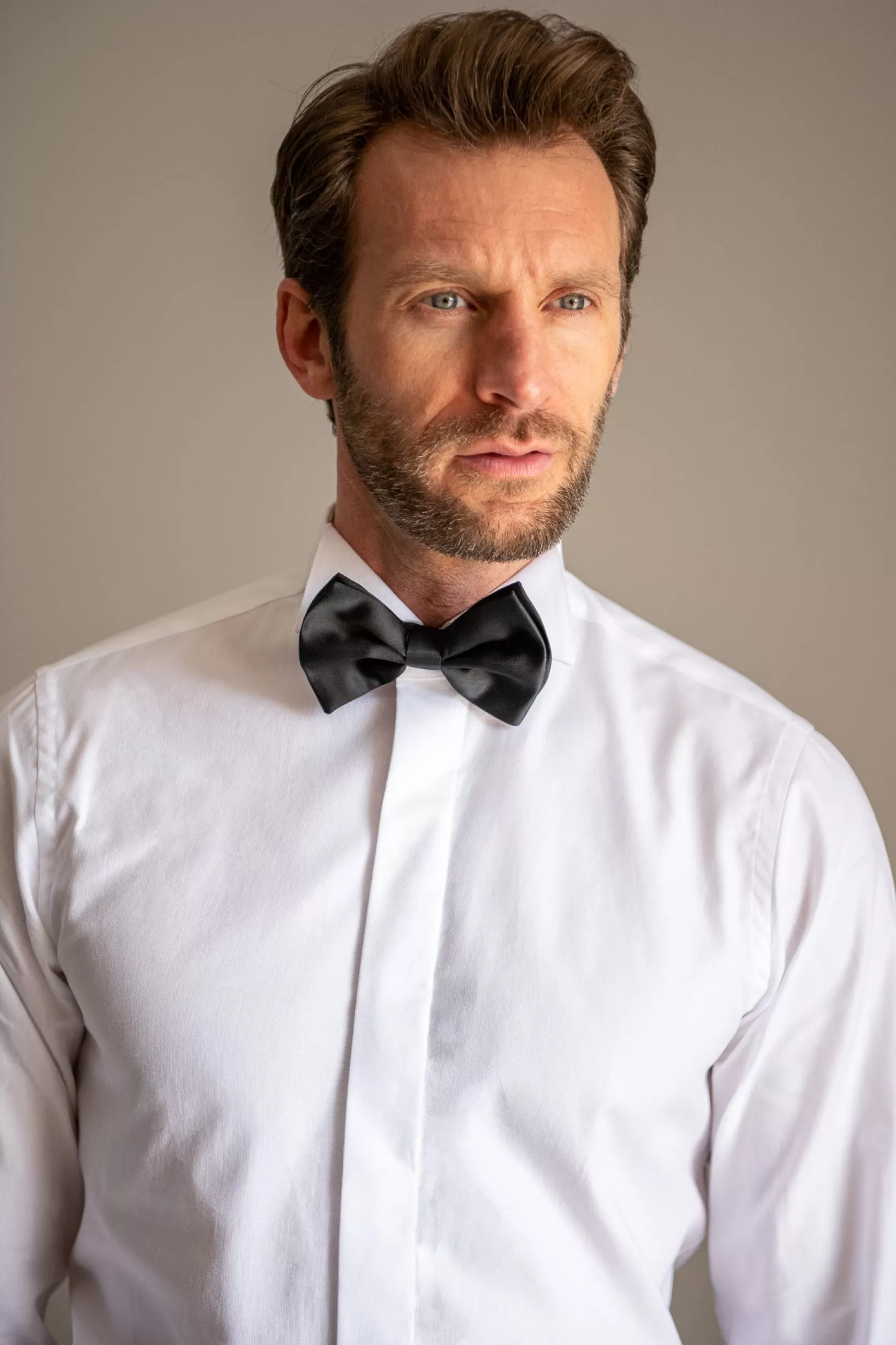 Chemise Smoking Blanche - Made In Italy>Pini Parma Cheap