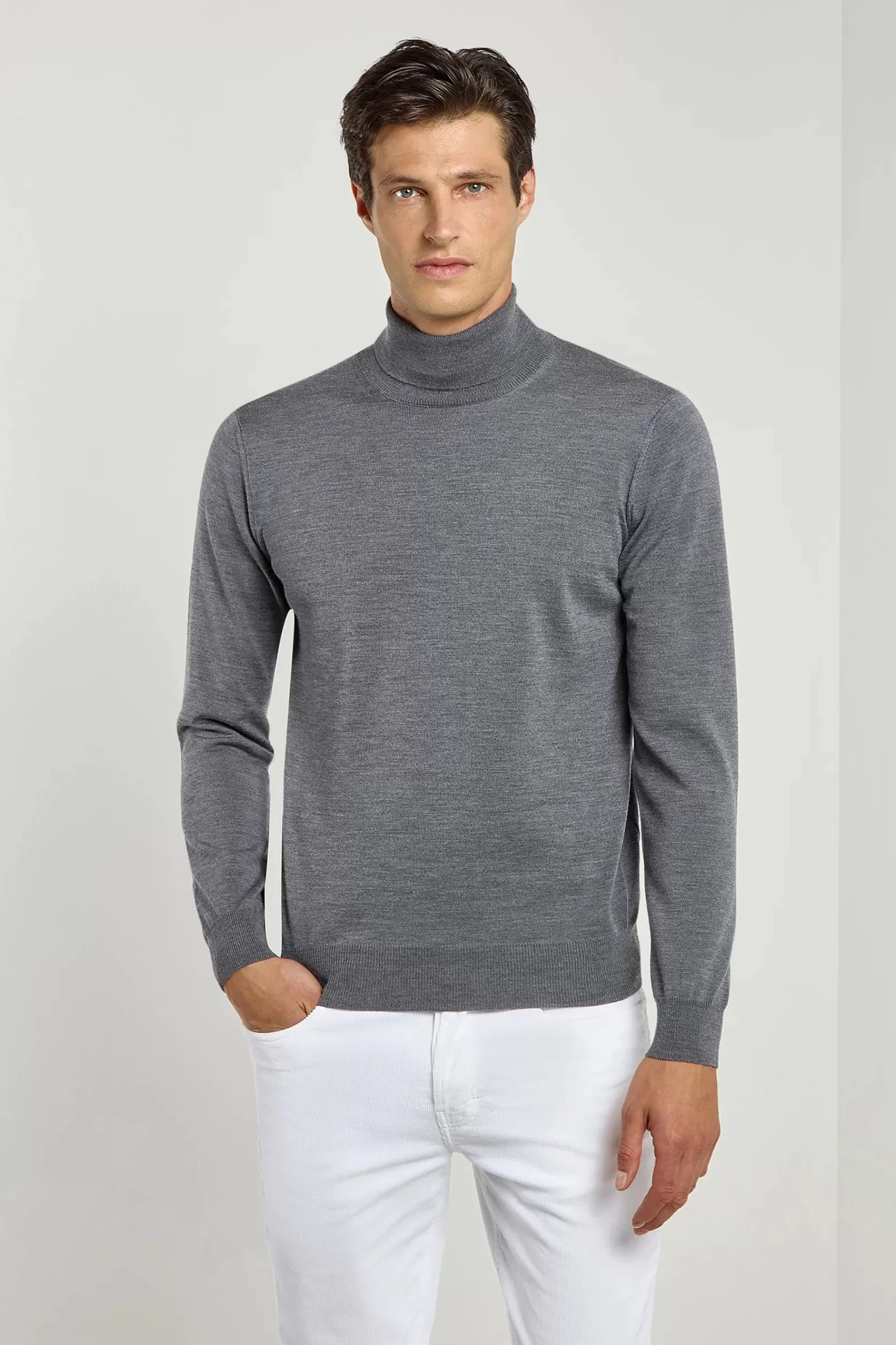 Col Roulé En Laine Mérinos – Made In Italy>Pini Parma Online