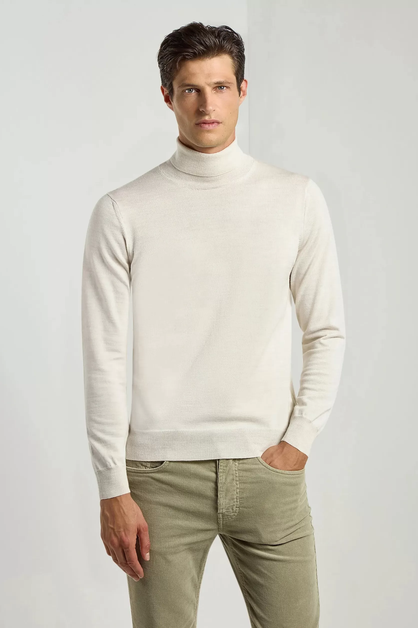 Col Roulé En Laine Mérinos – Made In Italy>Pini Parma Clearance