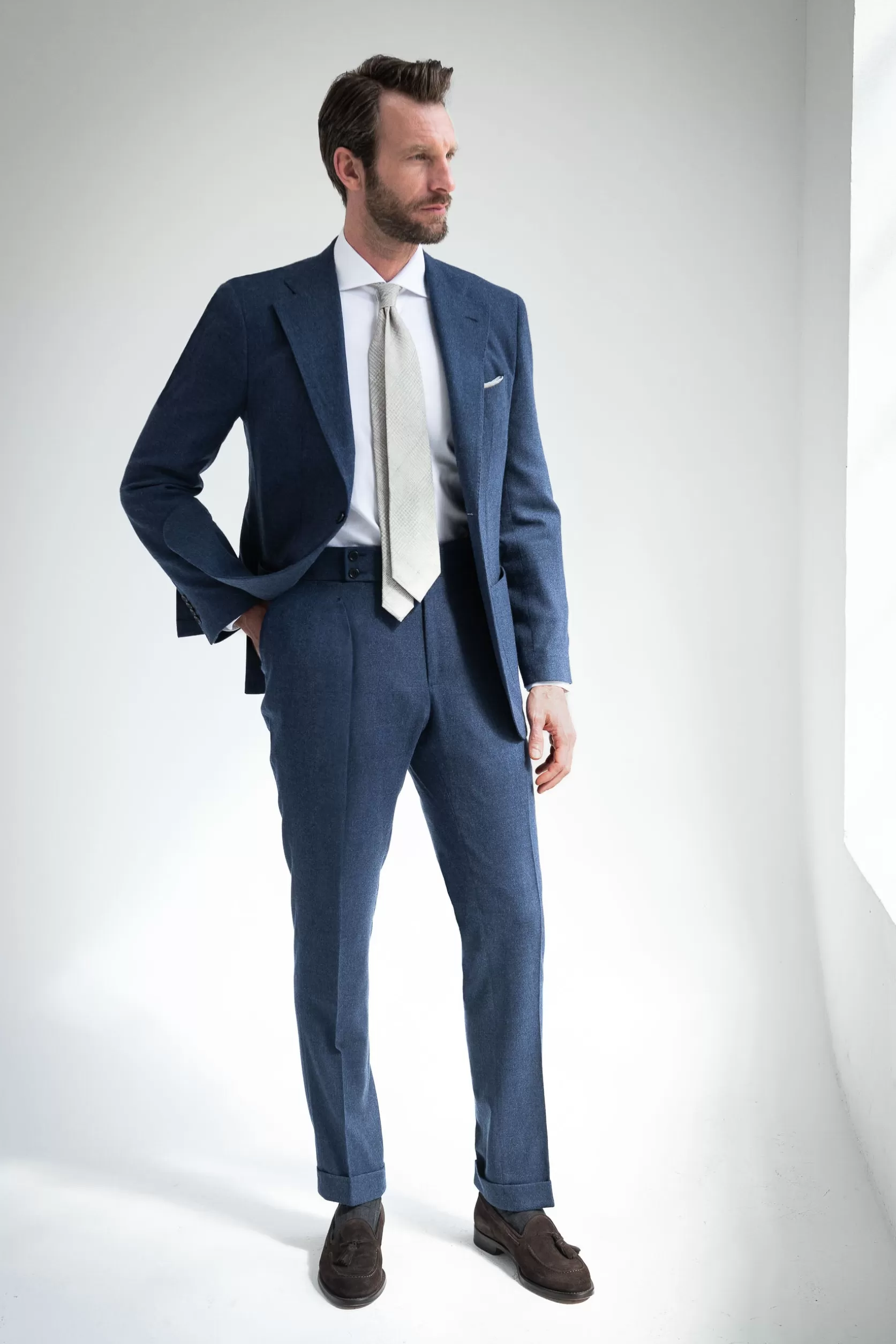 Costume En Laine Et Cachemire - Made In Italy>Pini Parma Fashion