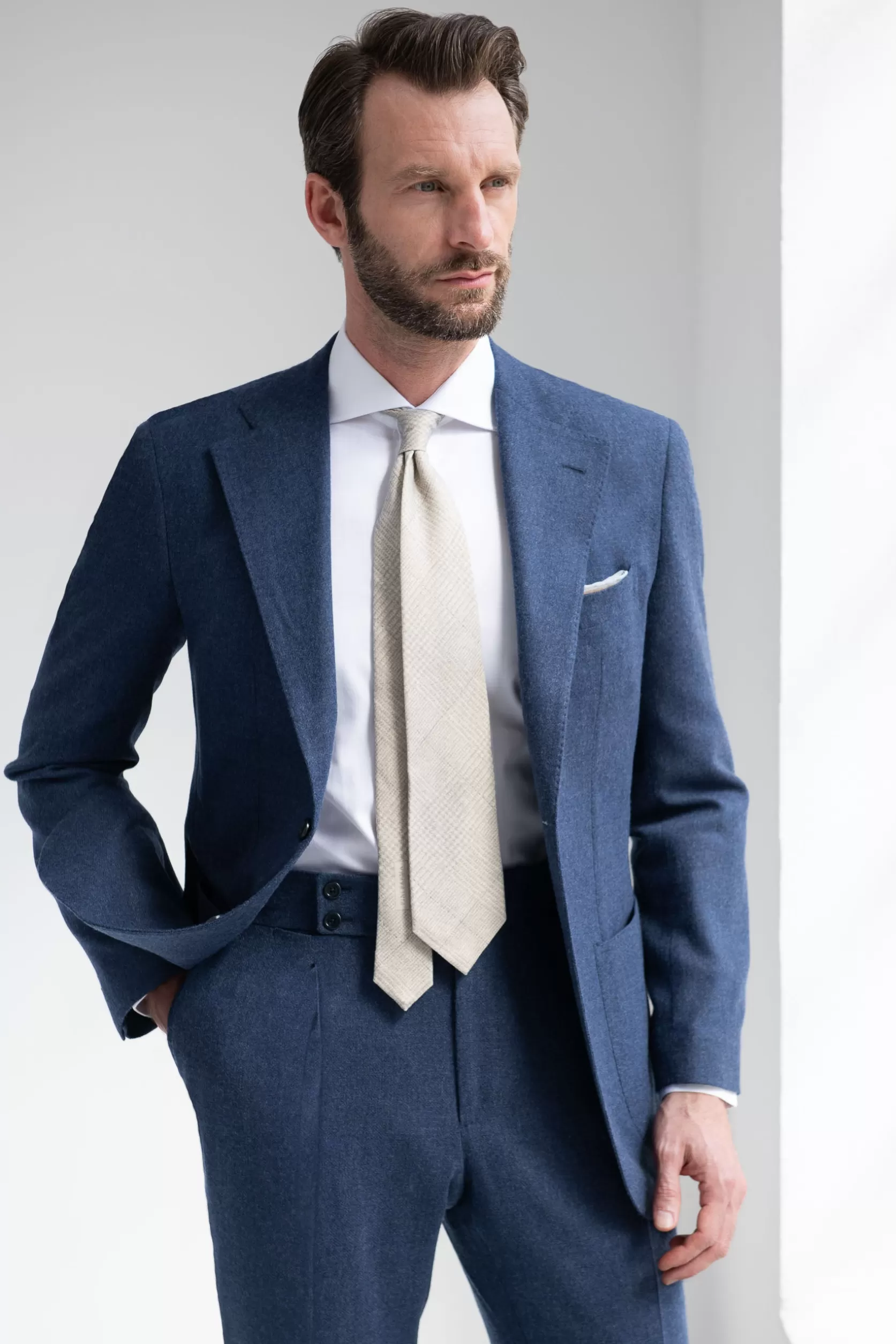 Costume En Laine Et Cachemire - Made In Italy>Pini Parma Fashion