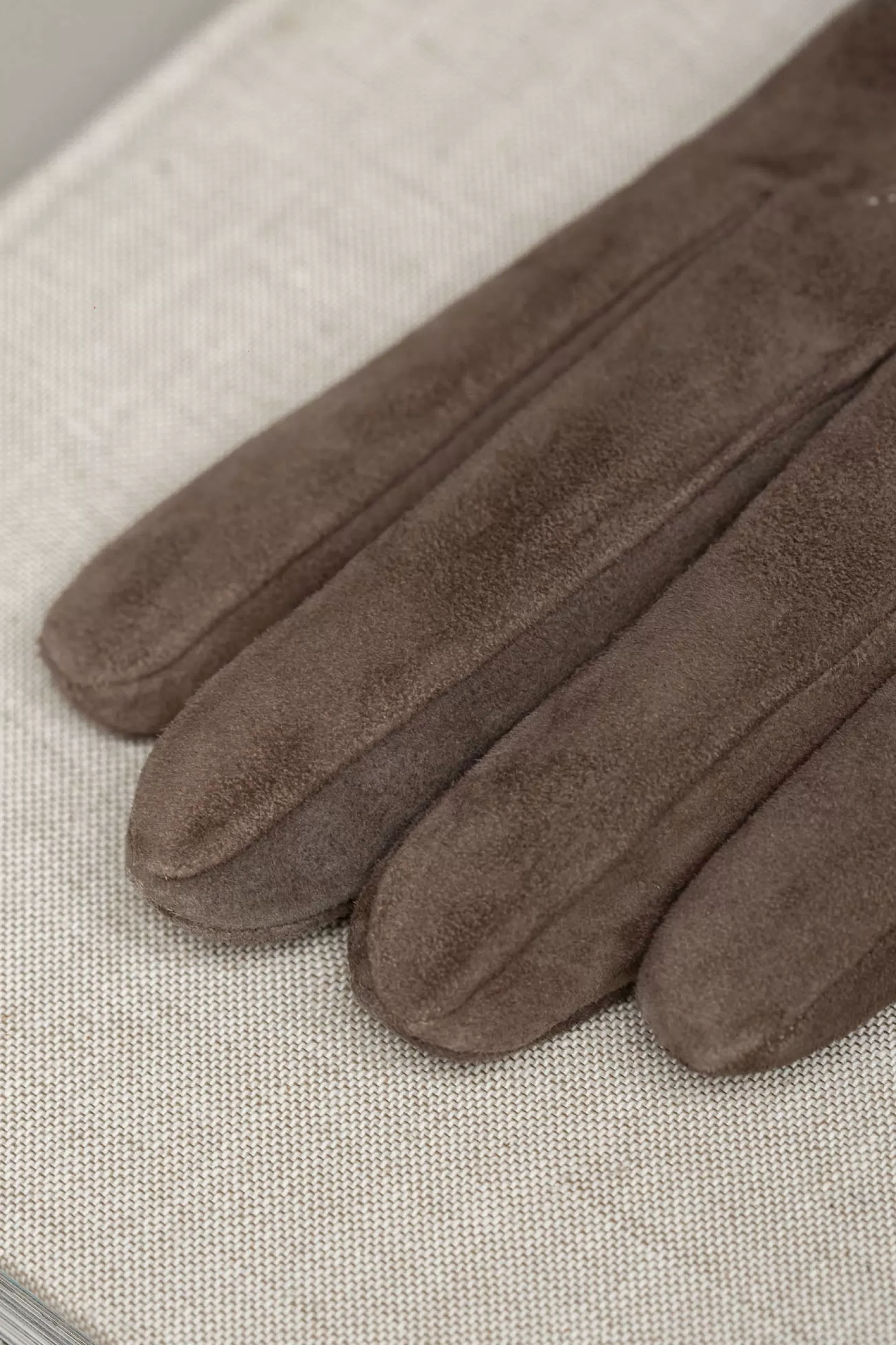 Gants En Daim Doublés De Cachemire - Made In Italy>Pini Parma Online
