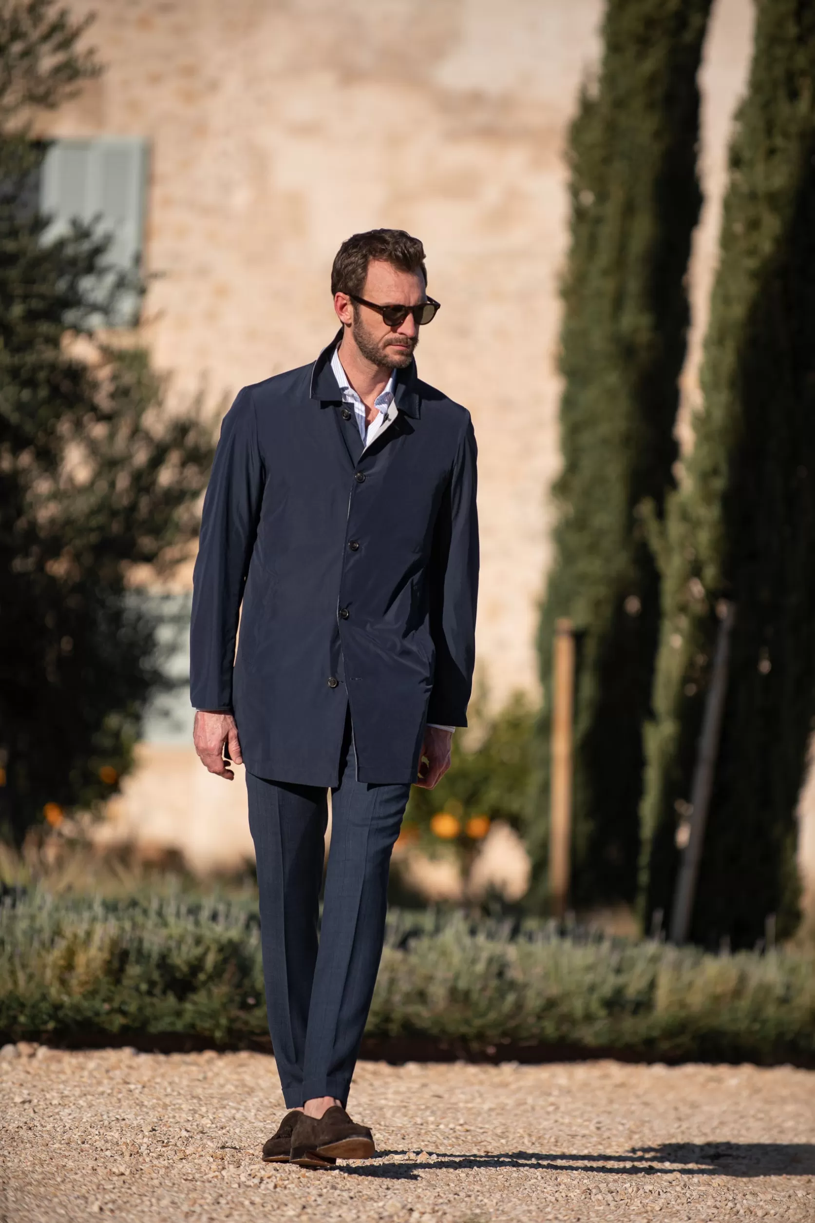 Imperméable Réversible Et Gris - Made In Italy>Pini Parma Best