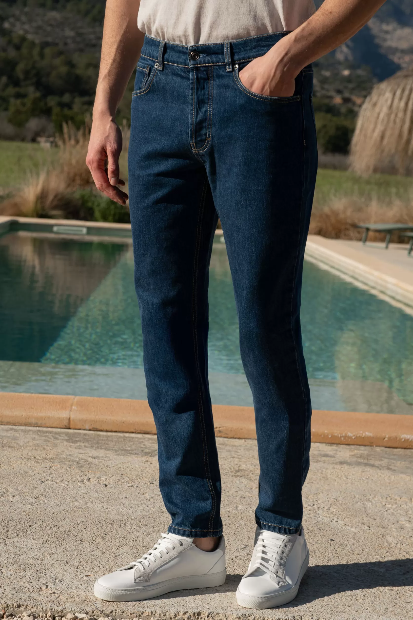Jean Moyen - Coton Candiani - Made In Italy>Pini Parma Outlet