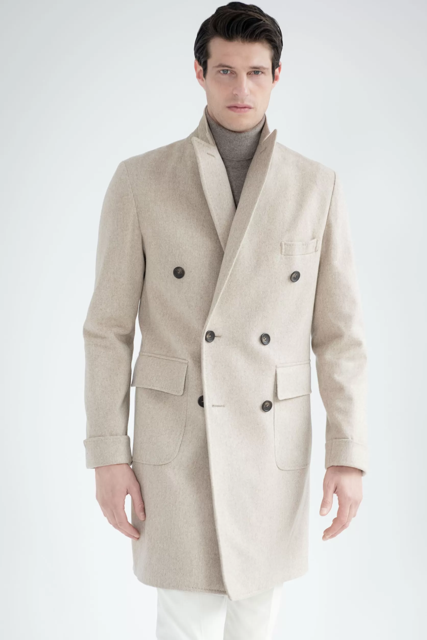 Manteau Polo En Laine Loro Piana – Made In Italy>Pini Parma Flash Sale