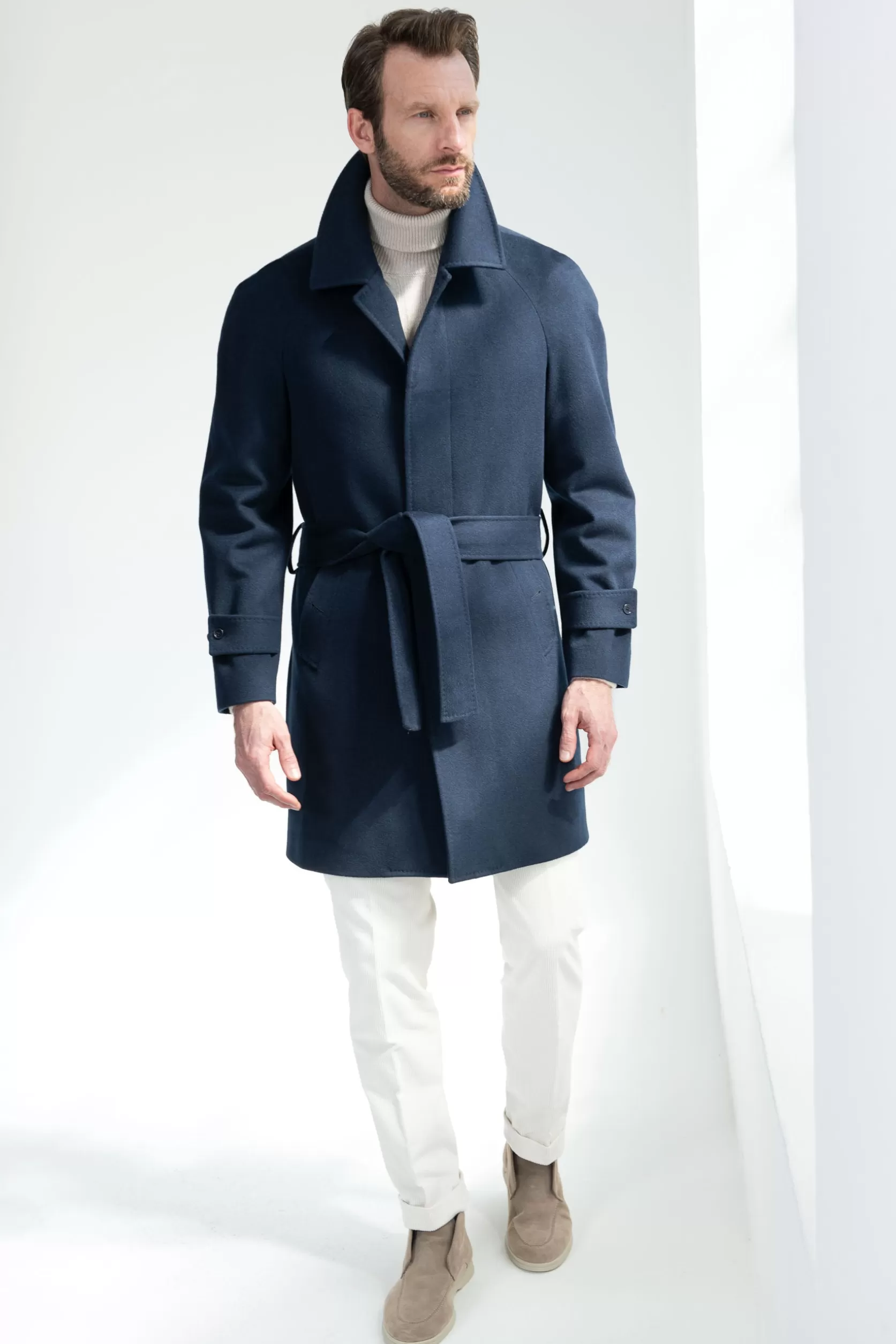 Manteau Raglan En Laine Loro Piana – Made In Italy>Pini Parma Best Sale