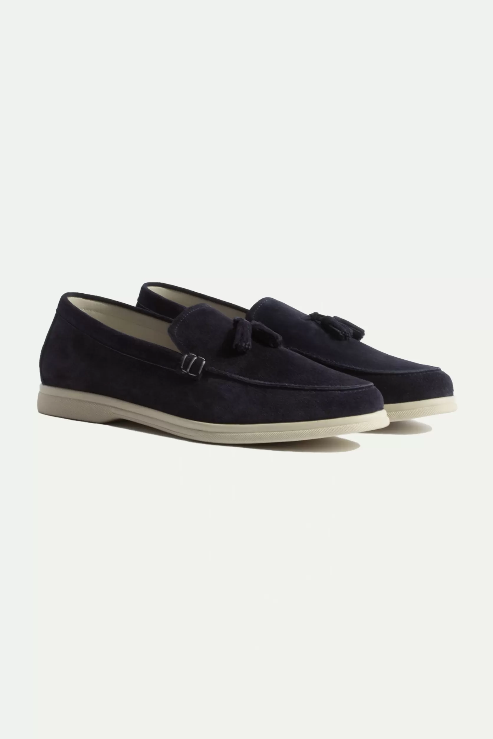 Mocassins à Pampilles En Daim - Made In Italy>Pini Parma Sale