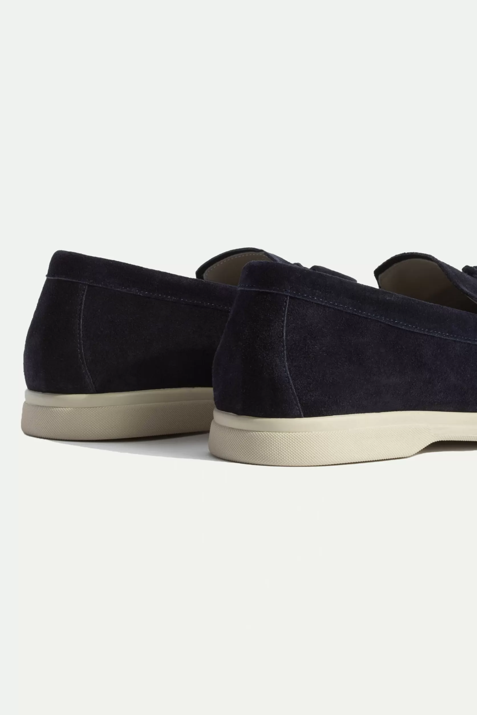 Mocassins à Pampilles En Daim - Made In Italy>Pini Parma Sale