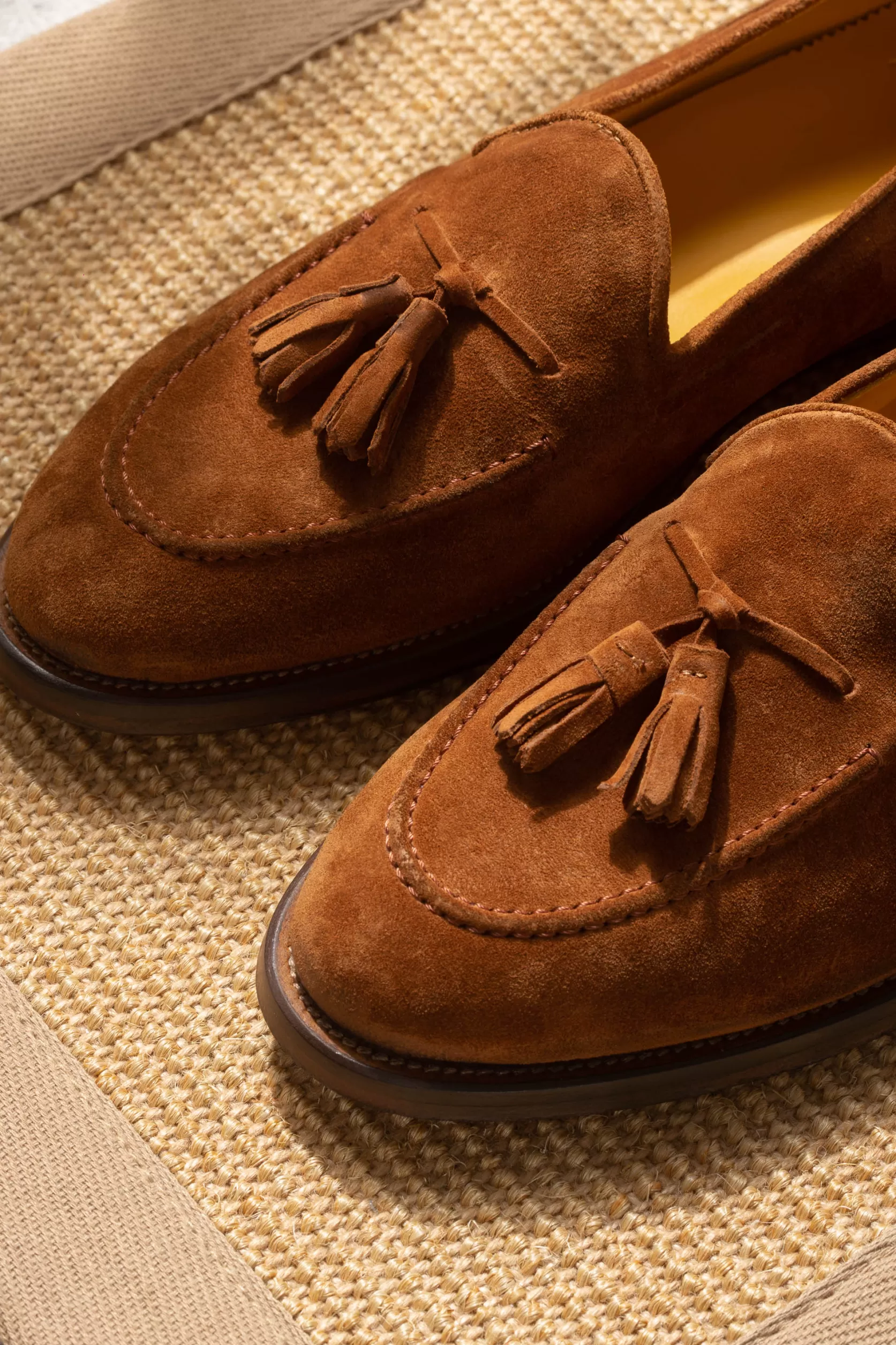 Mocassins à Pampilles En Daim - Fabriqués En Italie>Pini Parma Clearance