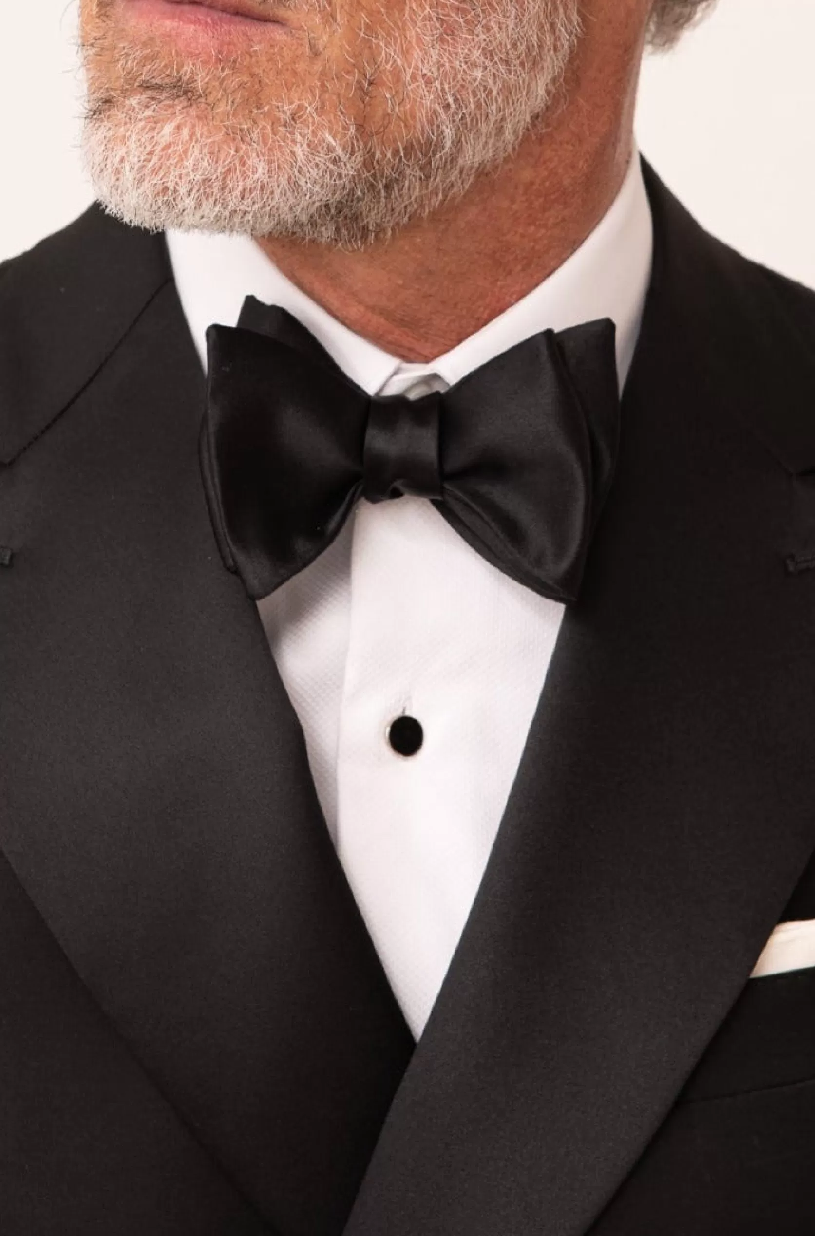 Noeud Papillon à Nouer En Soie Noire - Made In Italy>Pini Parma Online
