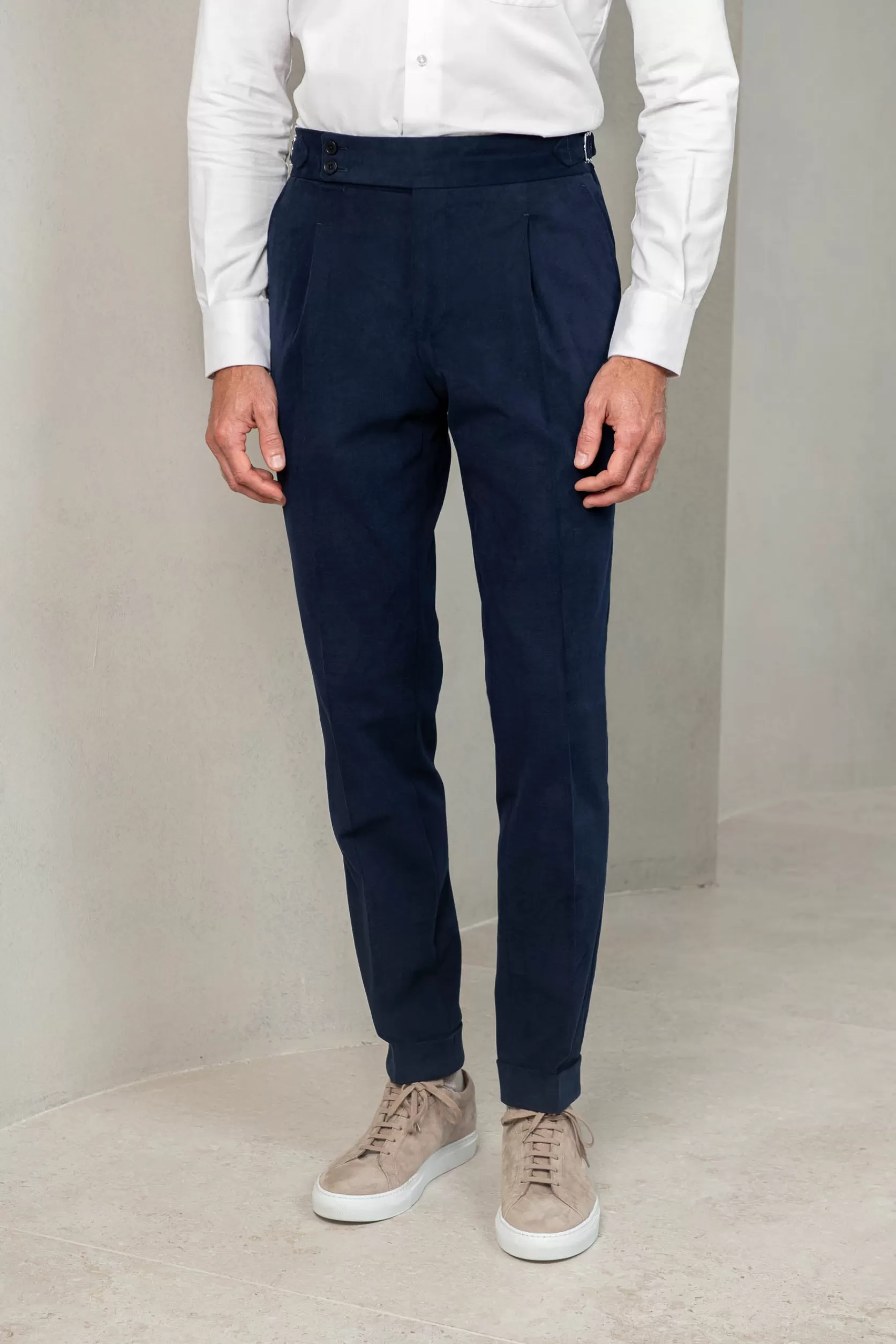 Pantalon En Coton " Collection Capsule Soragna " - Made In Italy>Pini Parma Hot