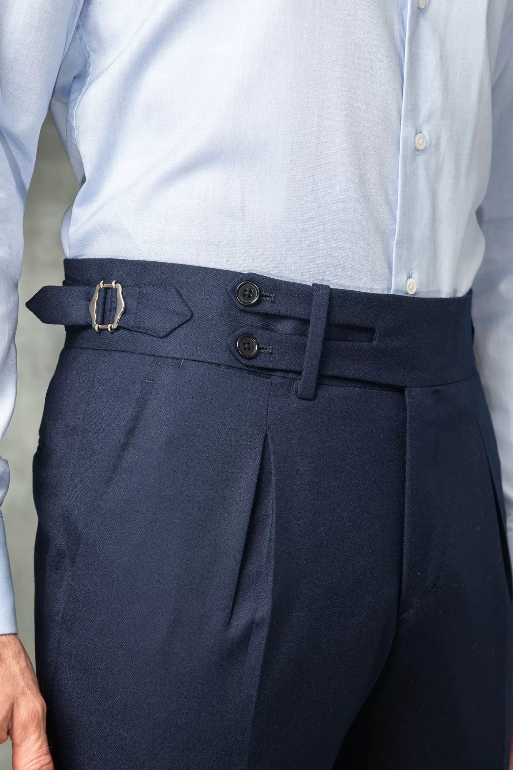 Pantalon En Flanelle Limited Edition – Made In Italy>Pini Parma Clearance