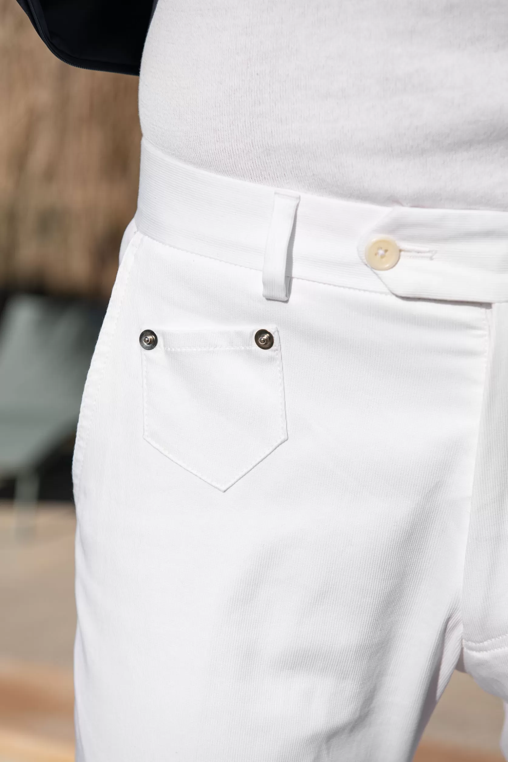 Pantalon Sirmione En Coton - Made In Italy>Pini Parma Best Sale