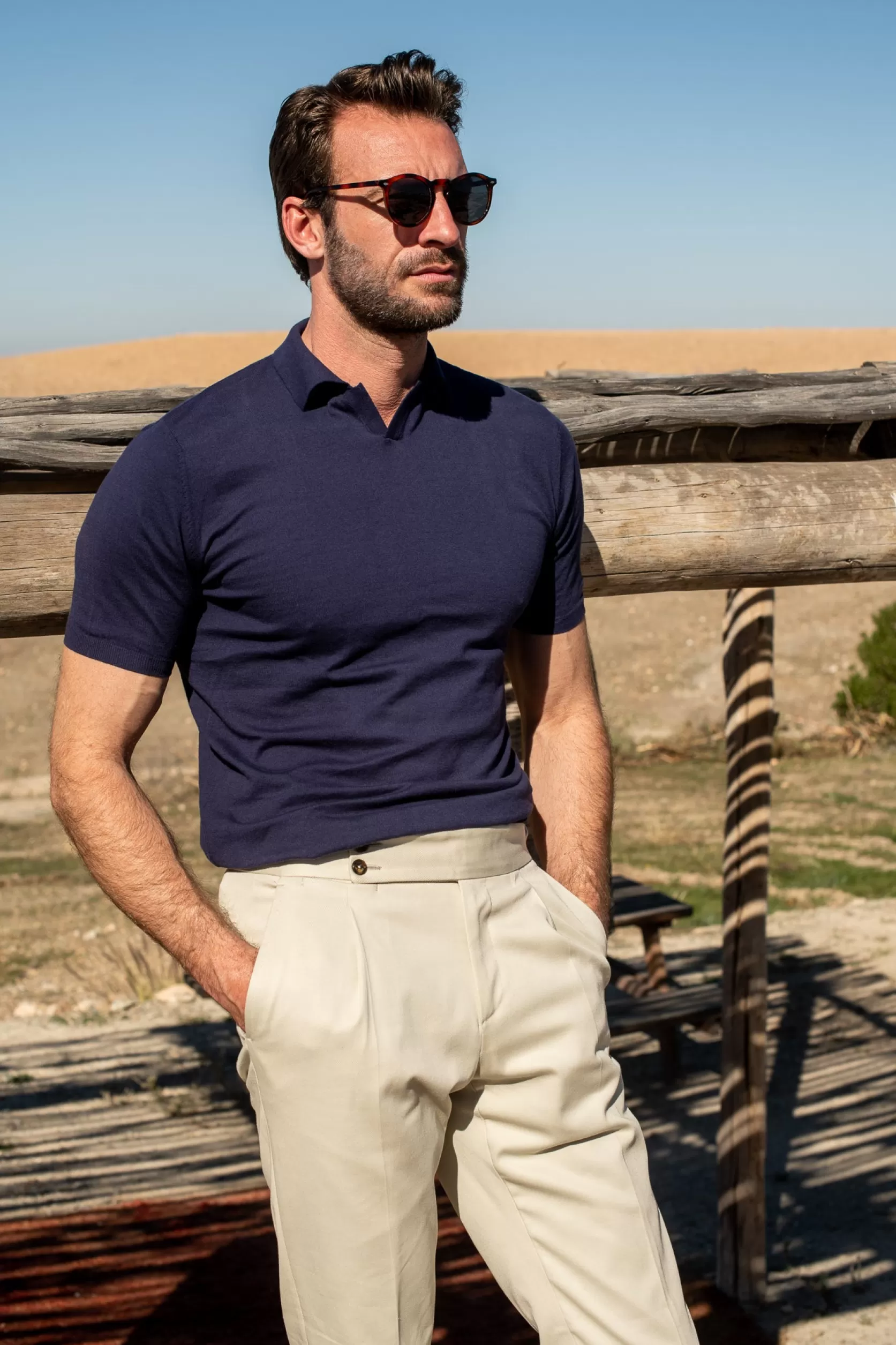 Pantalon Soragna En Coton - Made In Italy>Pini Parma Discount