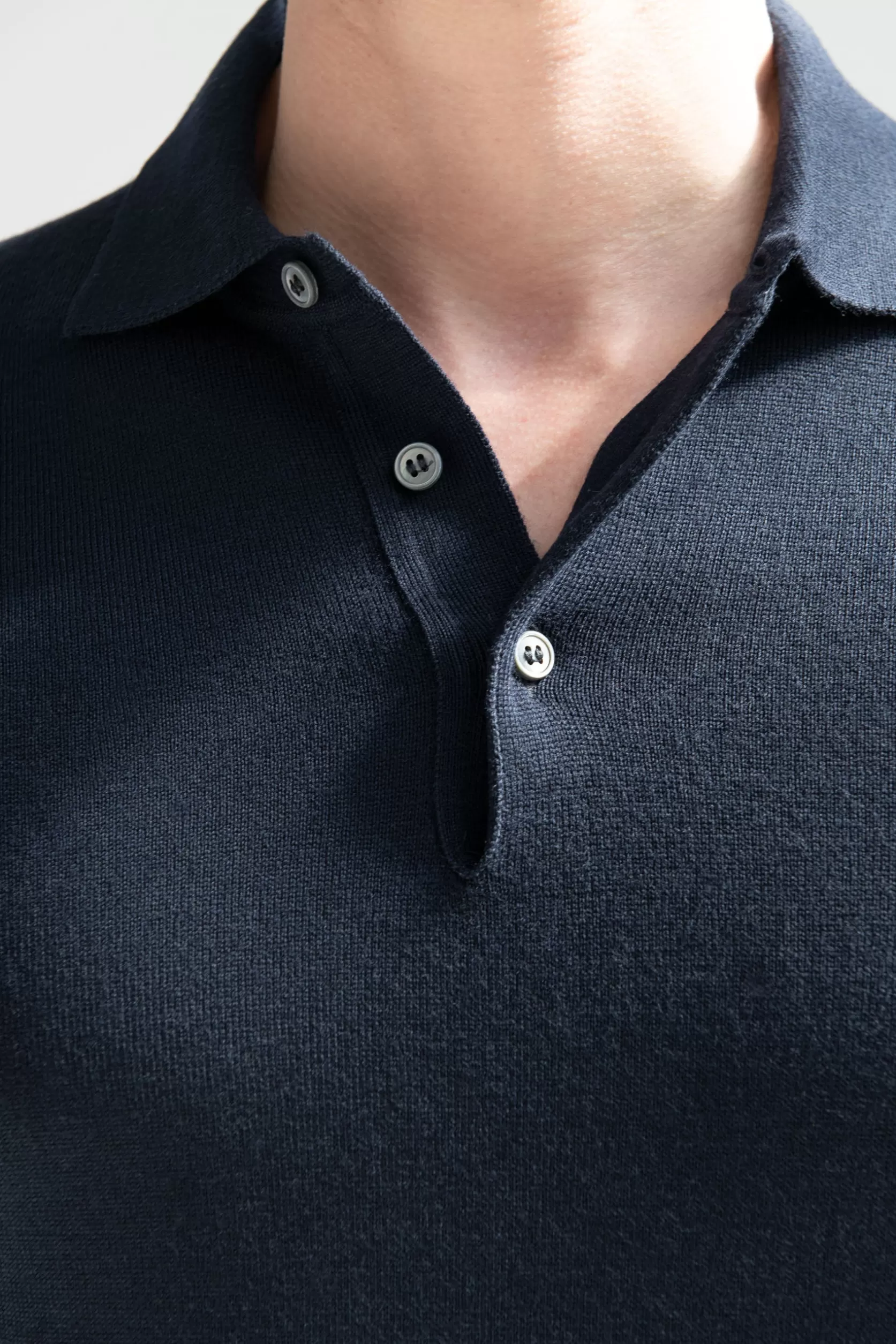 Polo En Laine Mérinos - Made In Italy>Pini Parma Best Sale