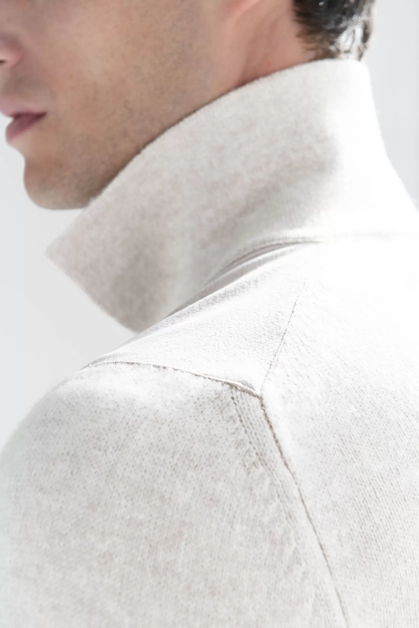 Polo En Alcantara Sable - Made In Italy>Pini Parma Outlet
