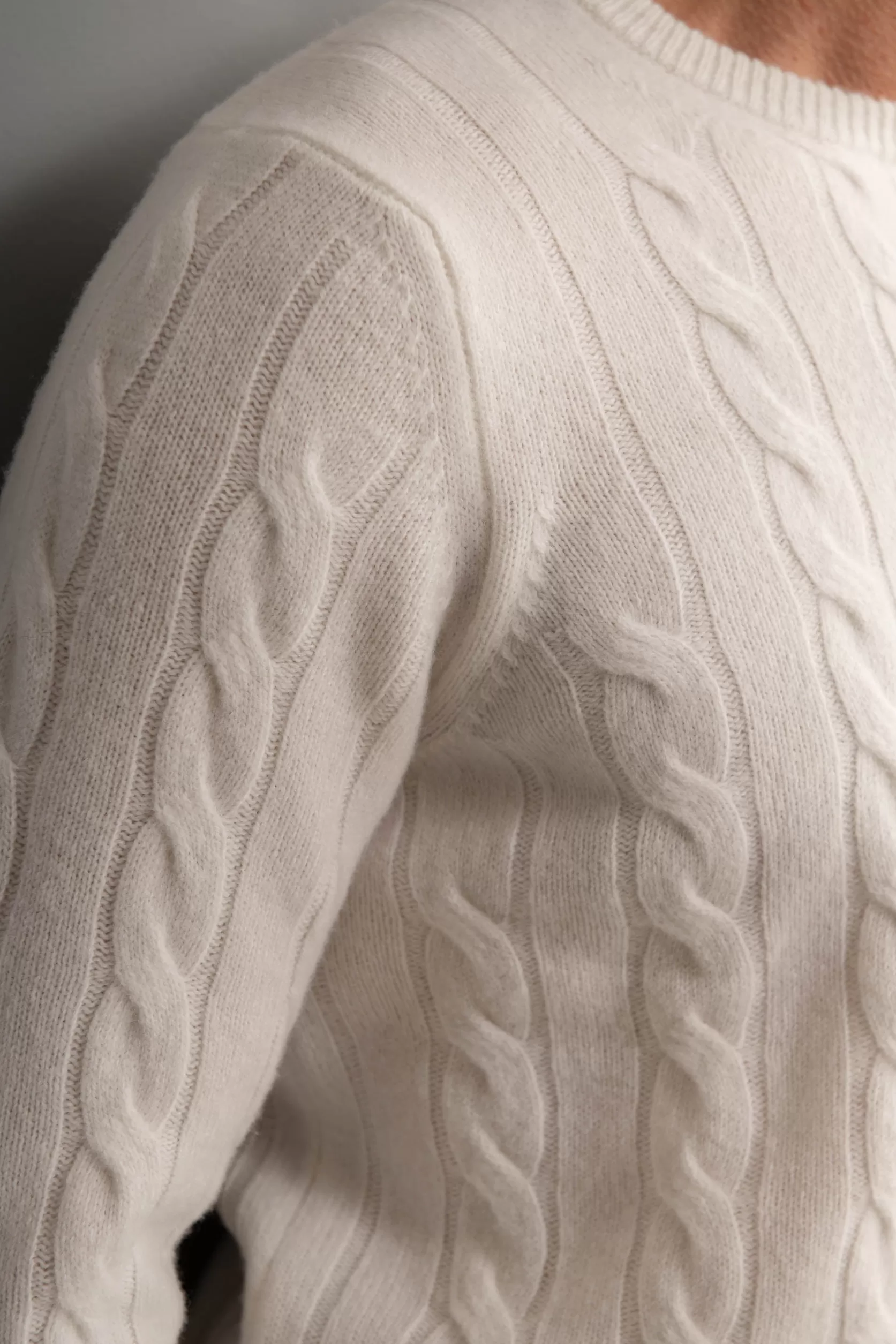 Pull En Maille Torsadée – Fabriqué En Italie>Pini Parma Outlet