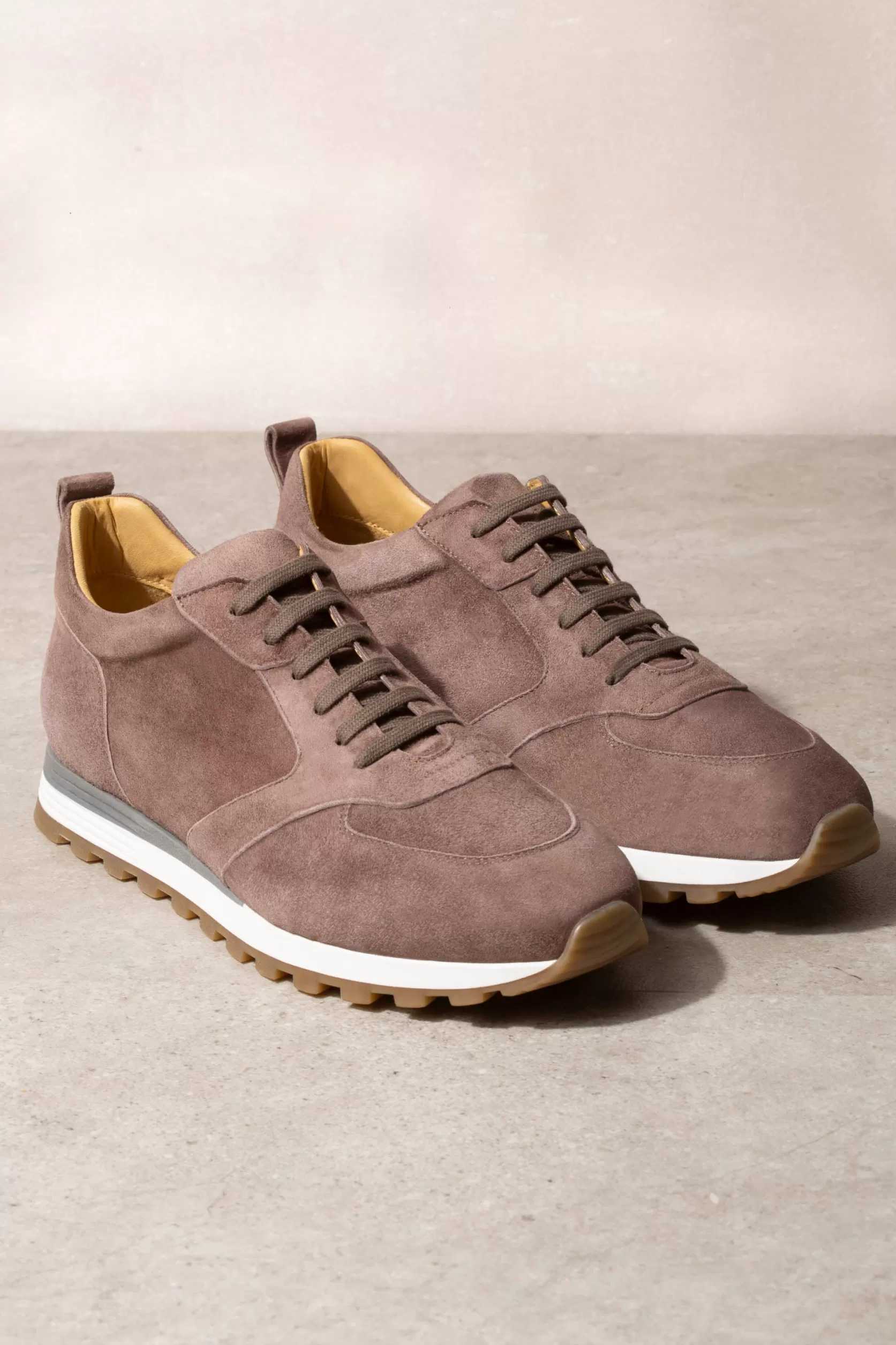 Runners Marron - Fabriquées En Italie>Pini Parma Best Sale