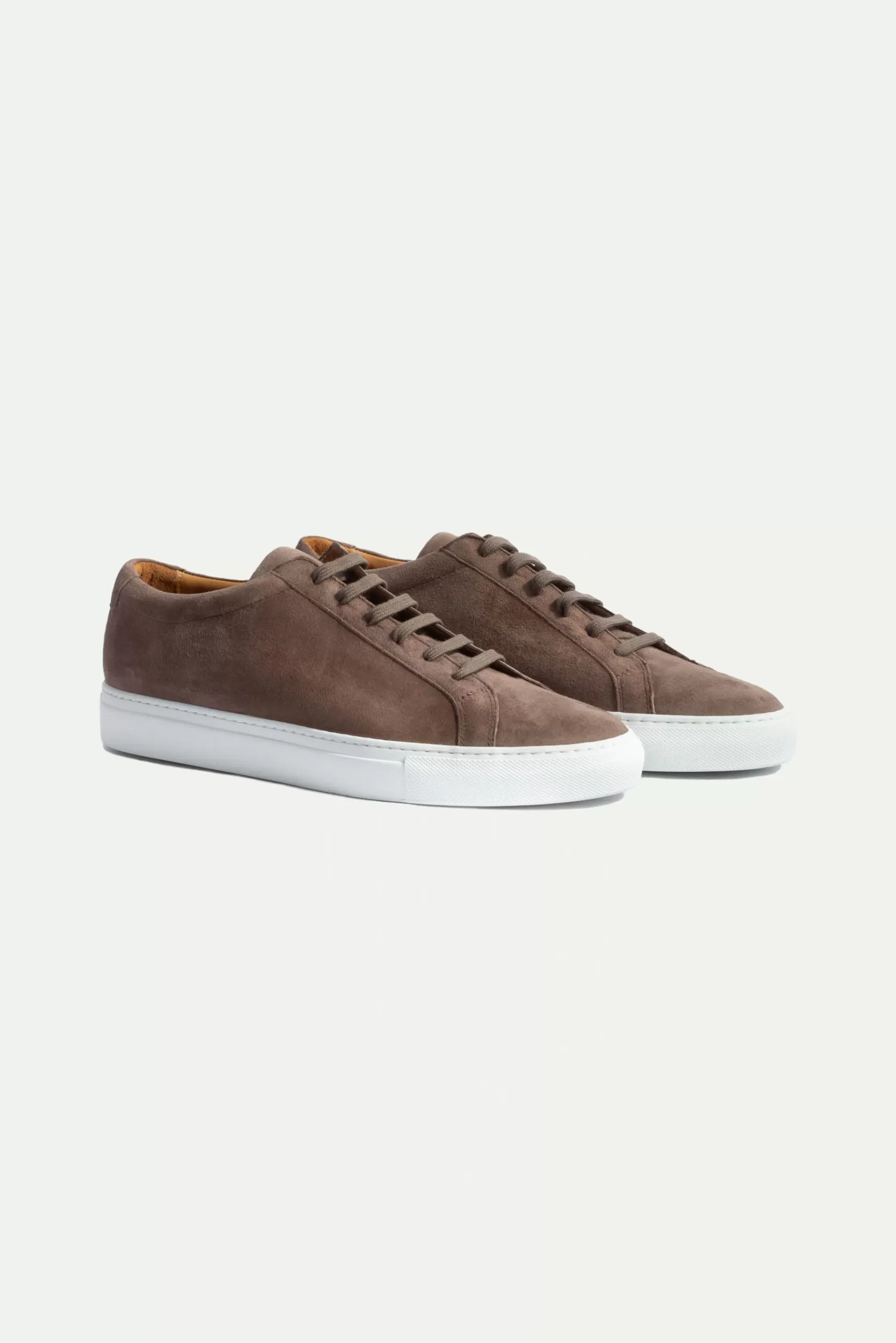 Sneakers De Luxe Marron - Fabriquées En Italie>Pini Parma Fashion