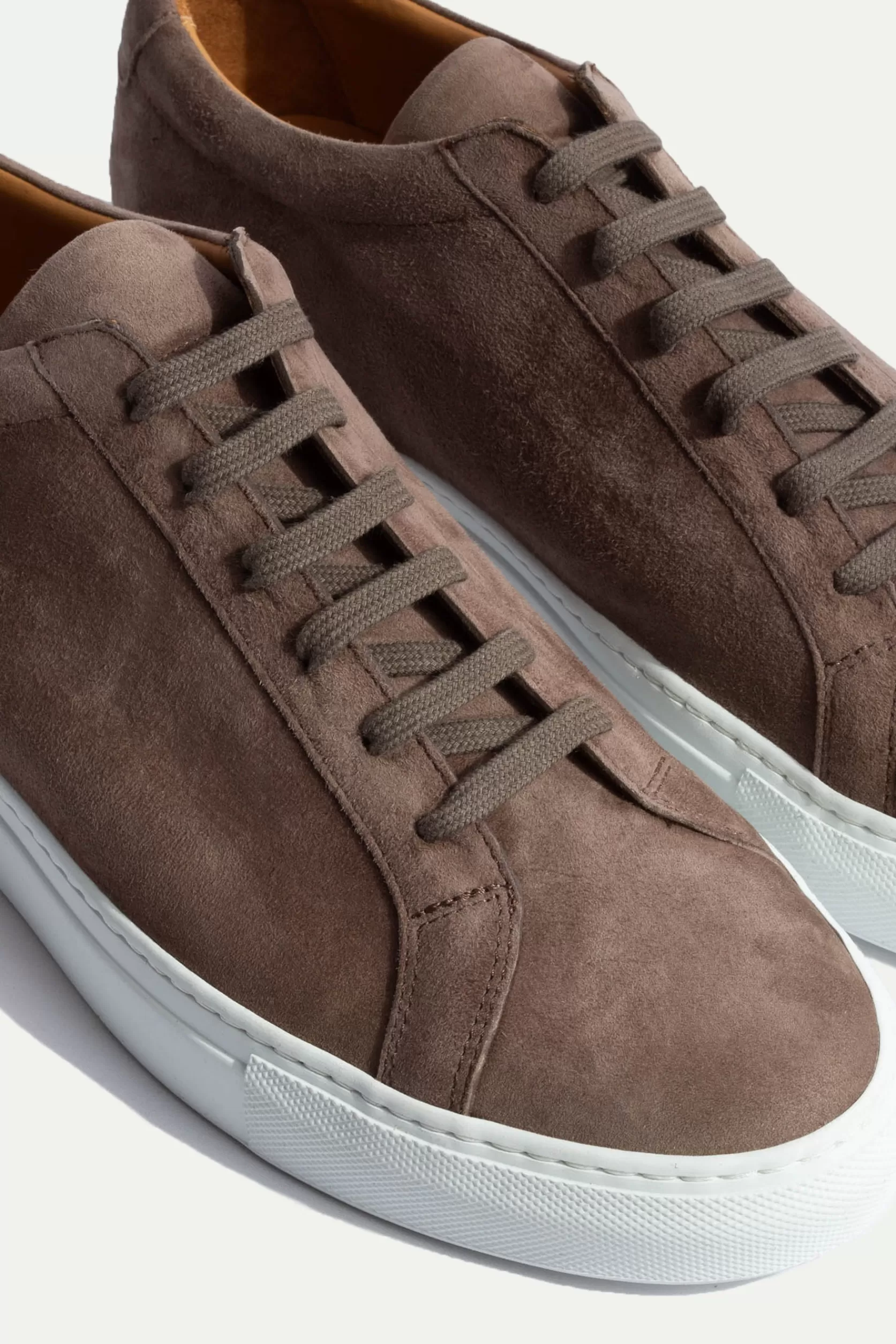 Sneakers De Luxe Marron - Fabriquées En Italie>Pini Parma Fashion