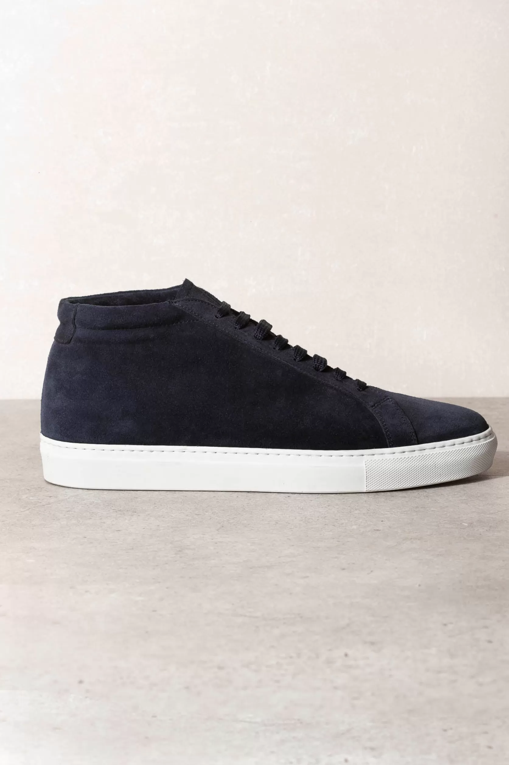 Sneakers Mi-hautes Bleues - Fabriquées En Italie>Pini Parma Clearance