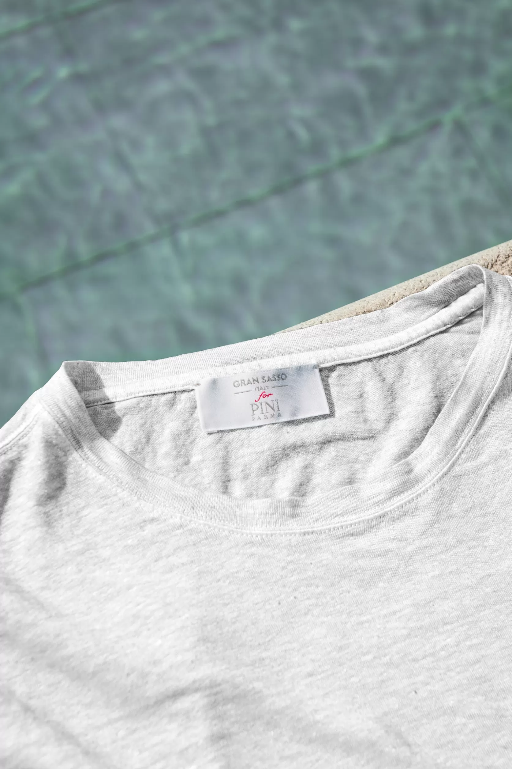 T-shirt En Lin - Made In Italy>Pini Parma Discount