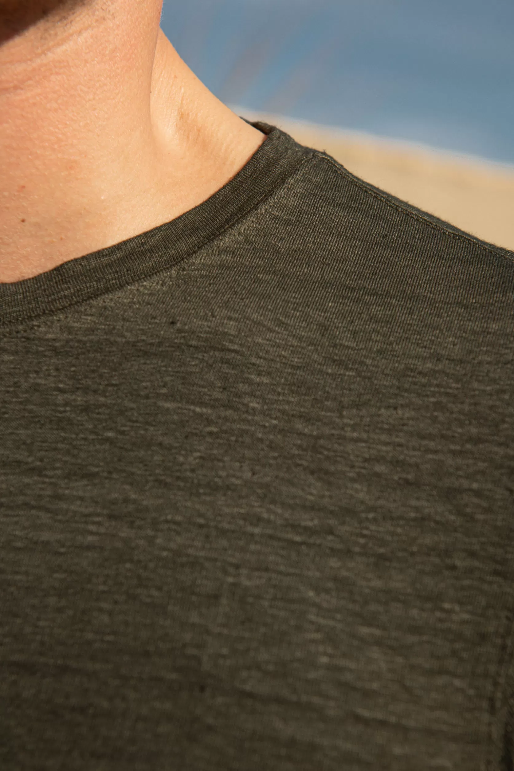 T-shirt En Lin - Made In Italy>Pini Parma Shop