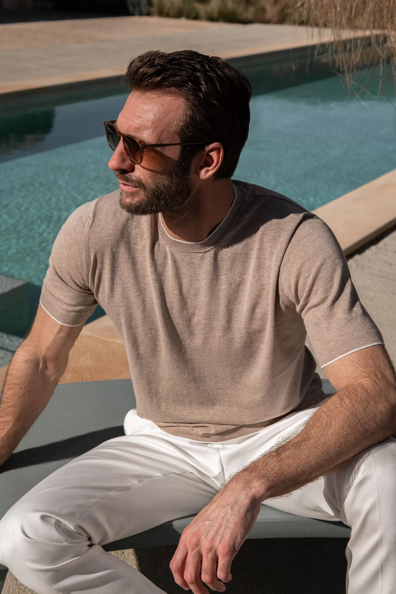 T-shirt En Maille - Made In Italy>Pini Parma Shop