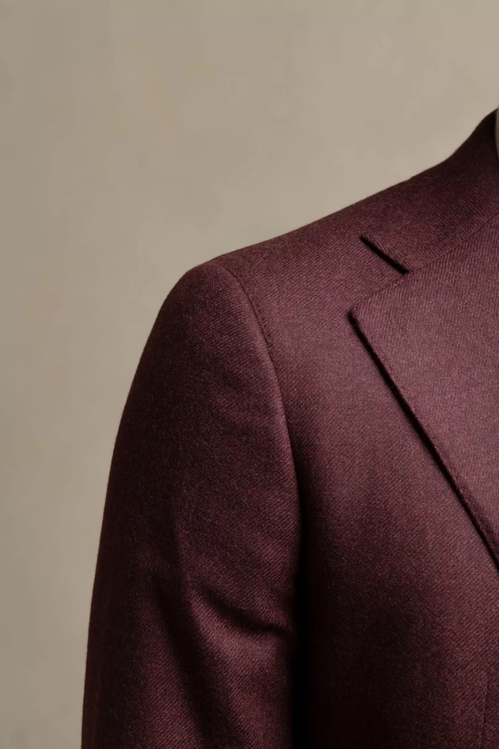 Veste Bordeaux En Laine Et Cachemire Loro Piana - Made In Italy>Pini Parma Outlet
