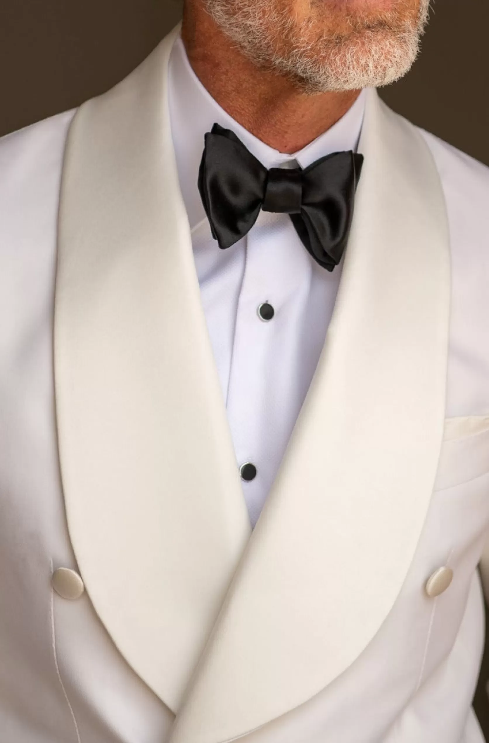 Veste De Smoking Croisée Blanche - Made In Italy>Pini Parma Outlet