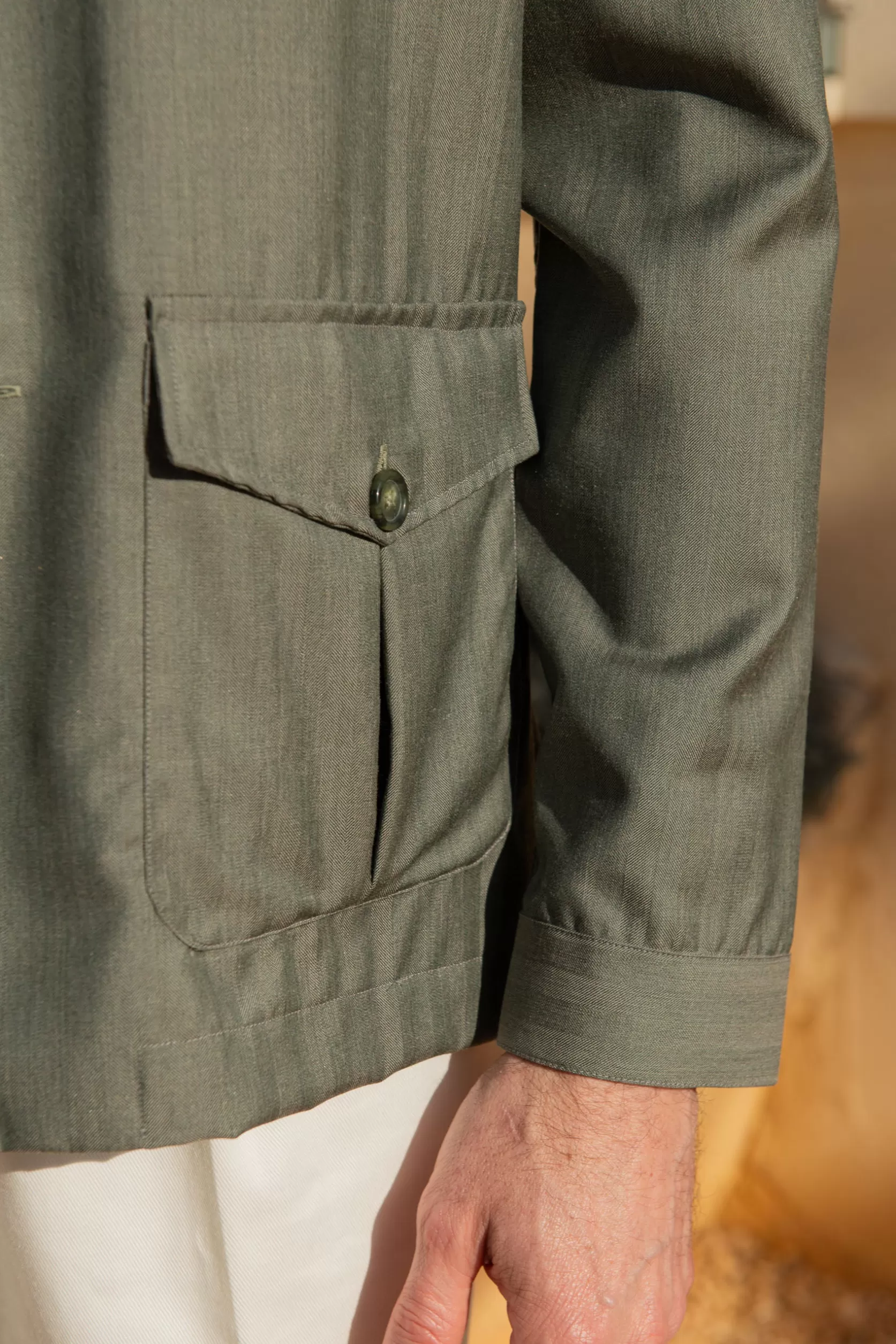 Veste Safari Solaro Verte – Made In Italy>Pini Parma Online