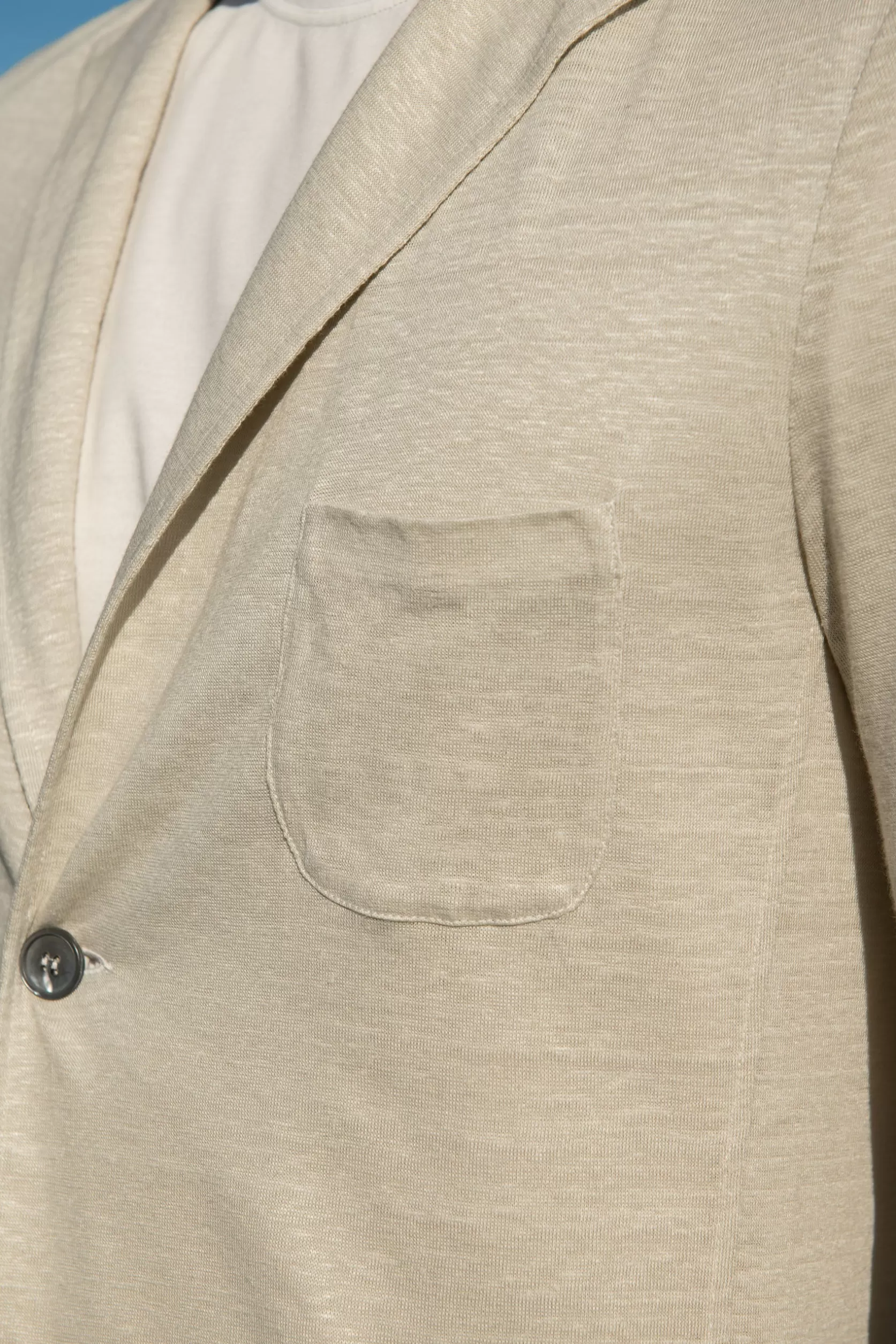 Veste Tricotée En Lin - Made In Italy>Pini Parma Hot